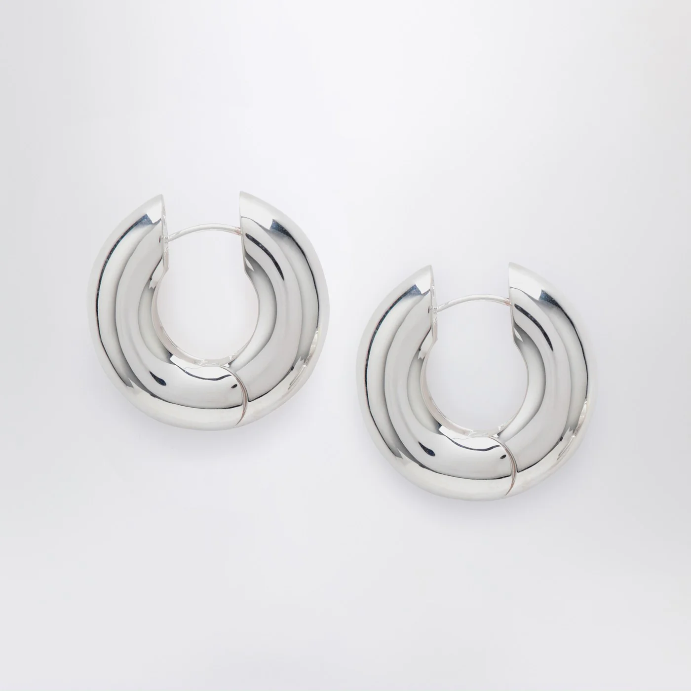 éliou Devon Hoop silver earrings