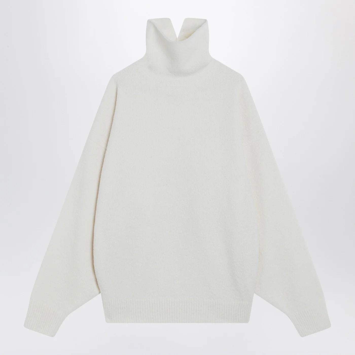 Fear of God White turtleneck sweater in wool