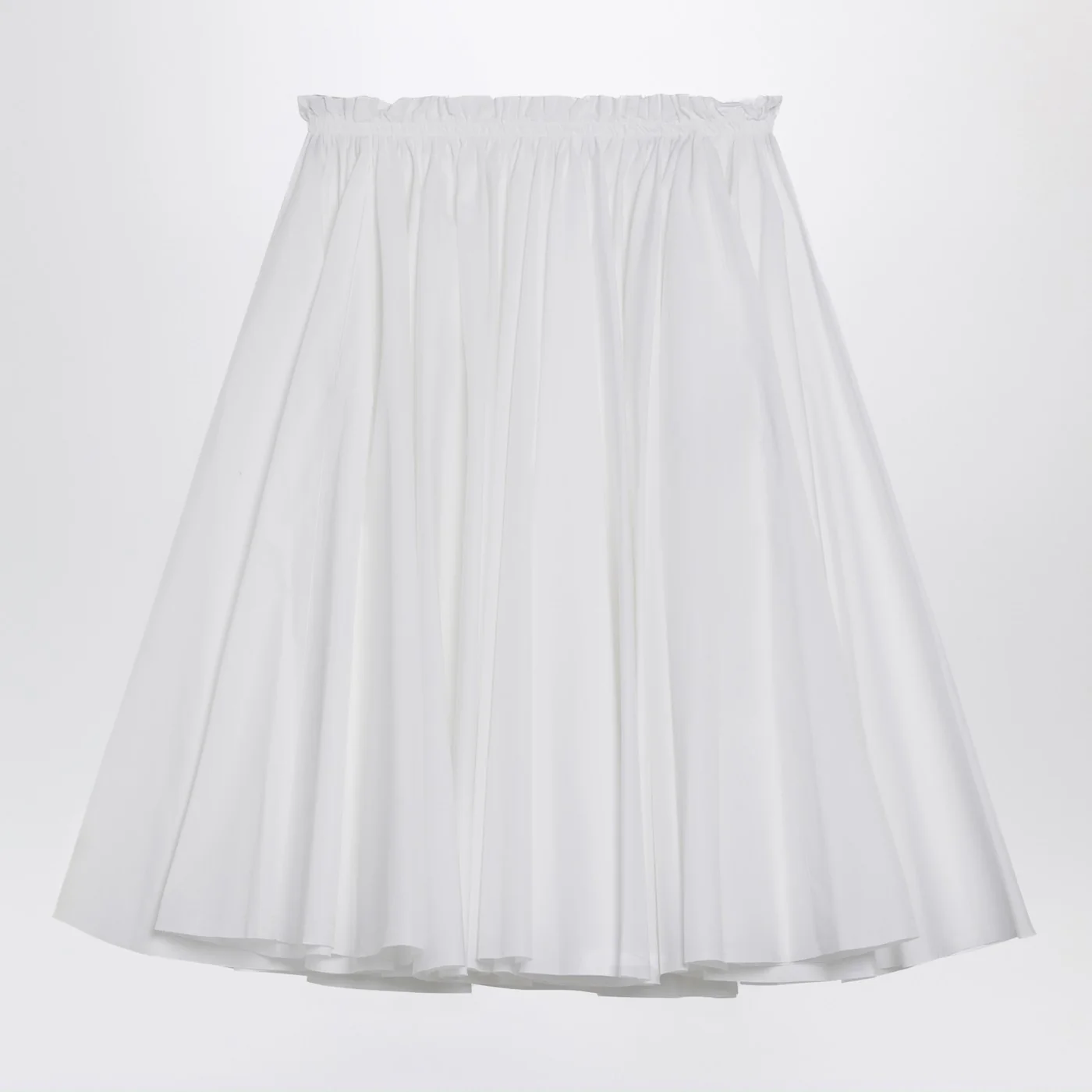 Ami Paris White cotton skirt