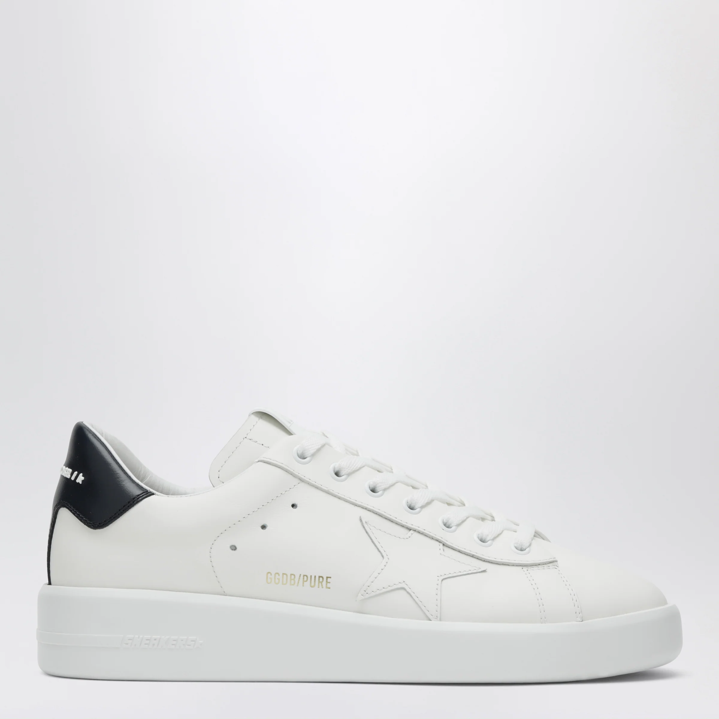 Golden Goose White/blue Purestar trainers