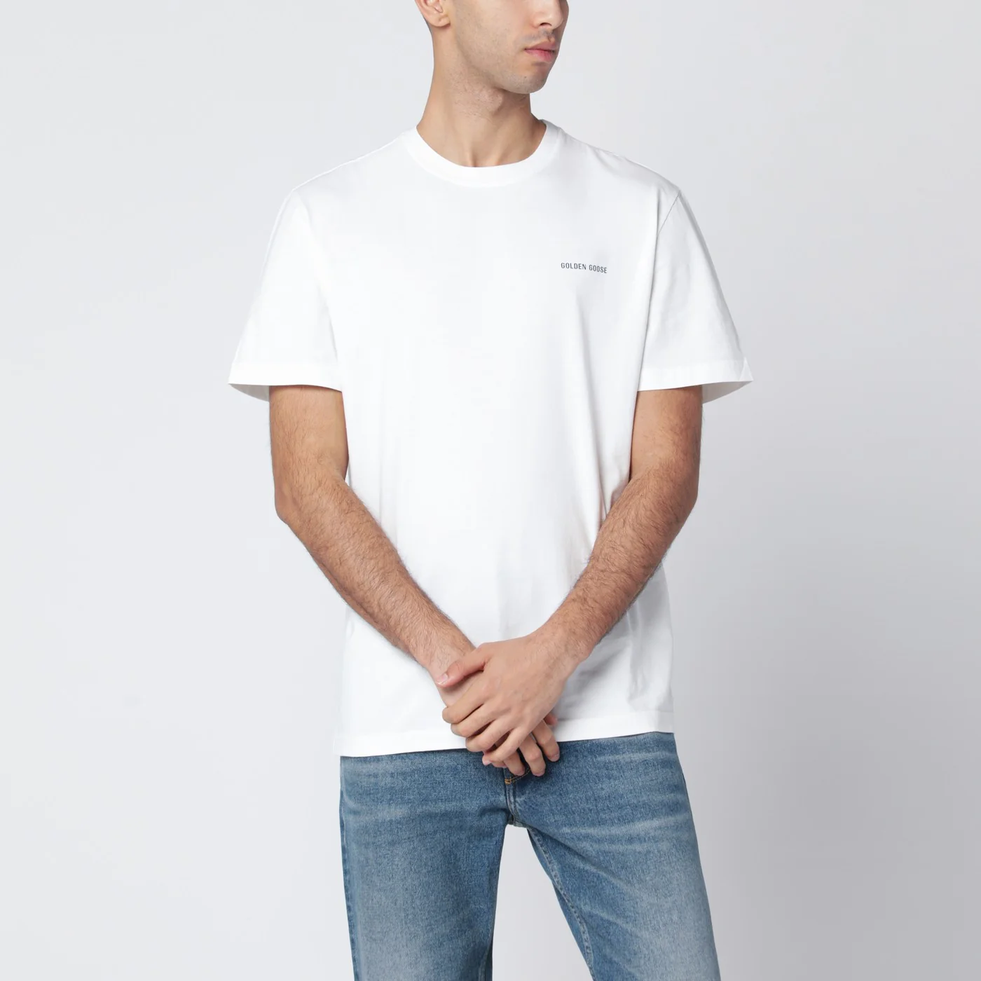 Golden Goose White cotton T-shirt