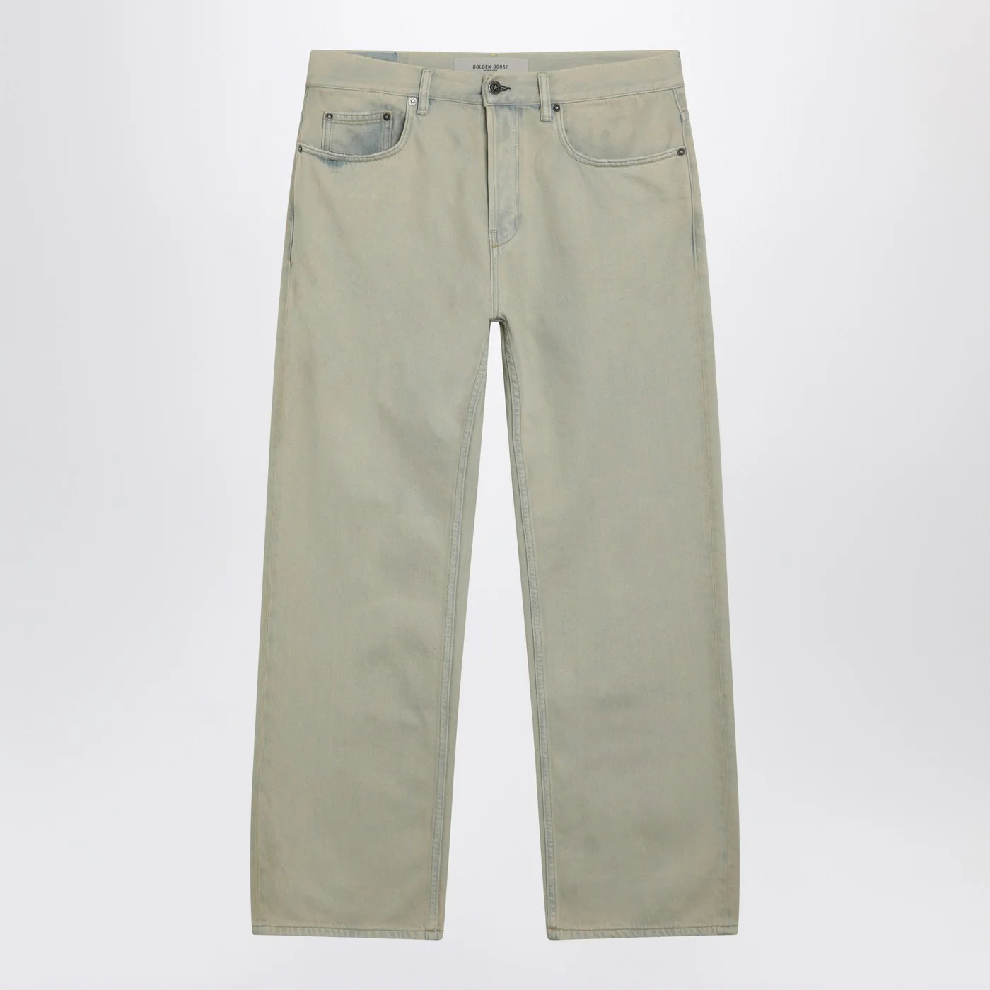 Golden Goose Light Sand denim trousers