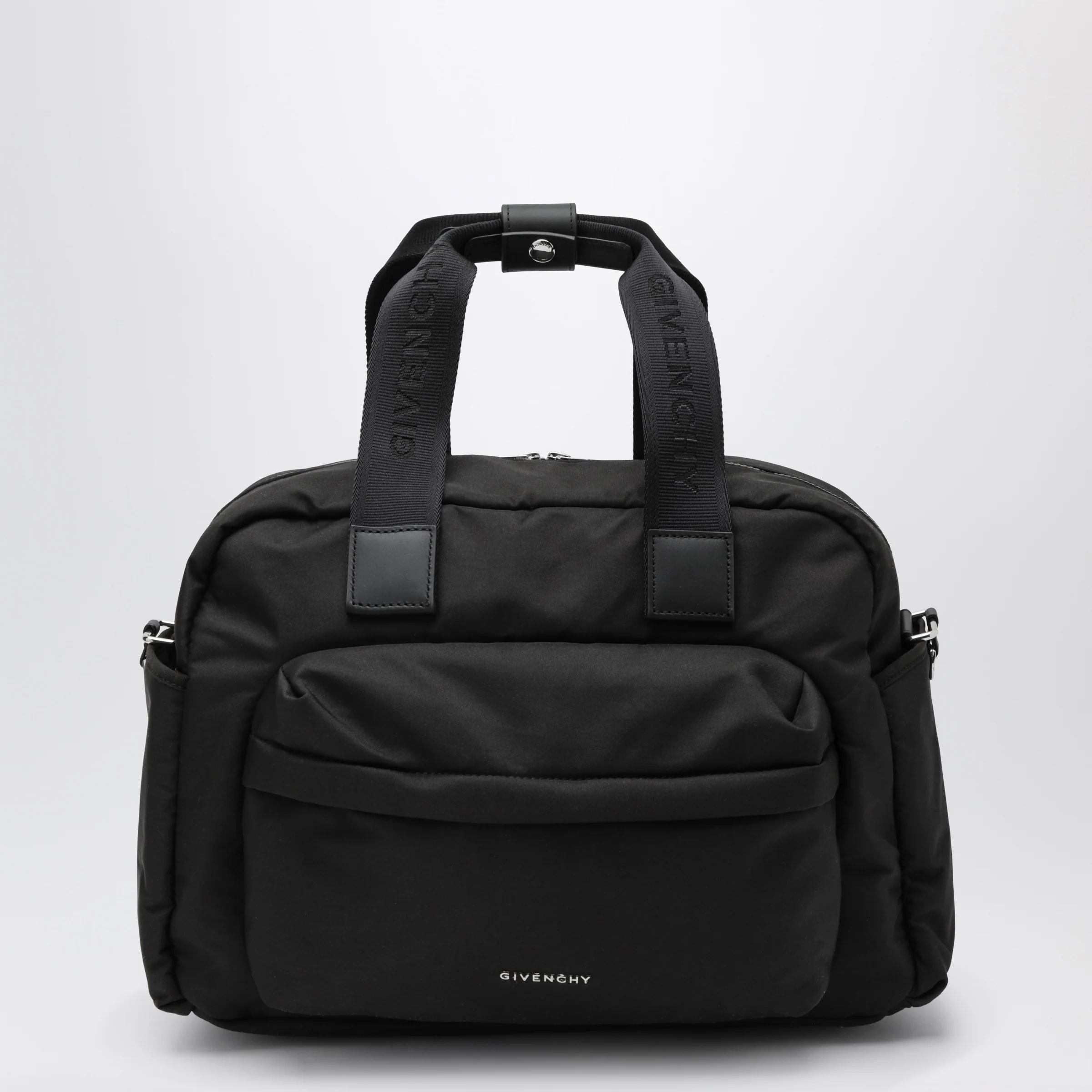 Givenchy Black baby changing bag with logo