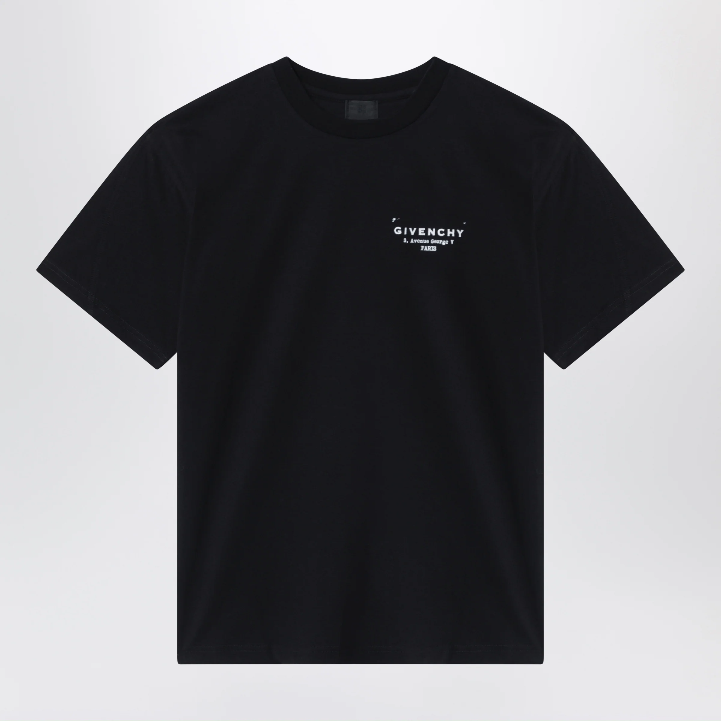 Givenchy Black T-shirt with logo print