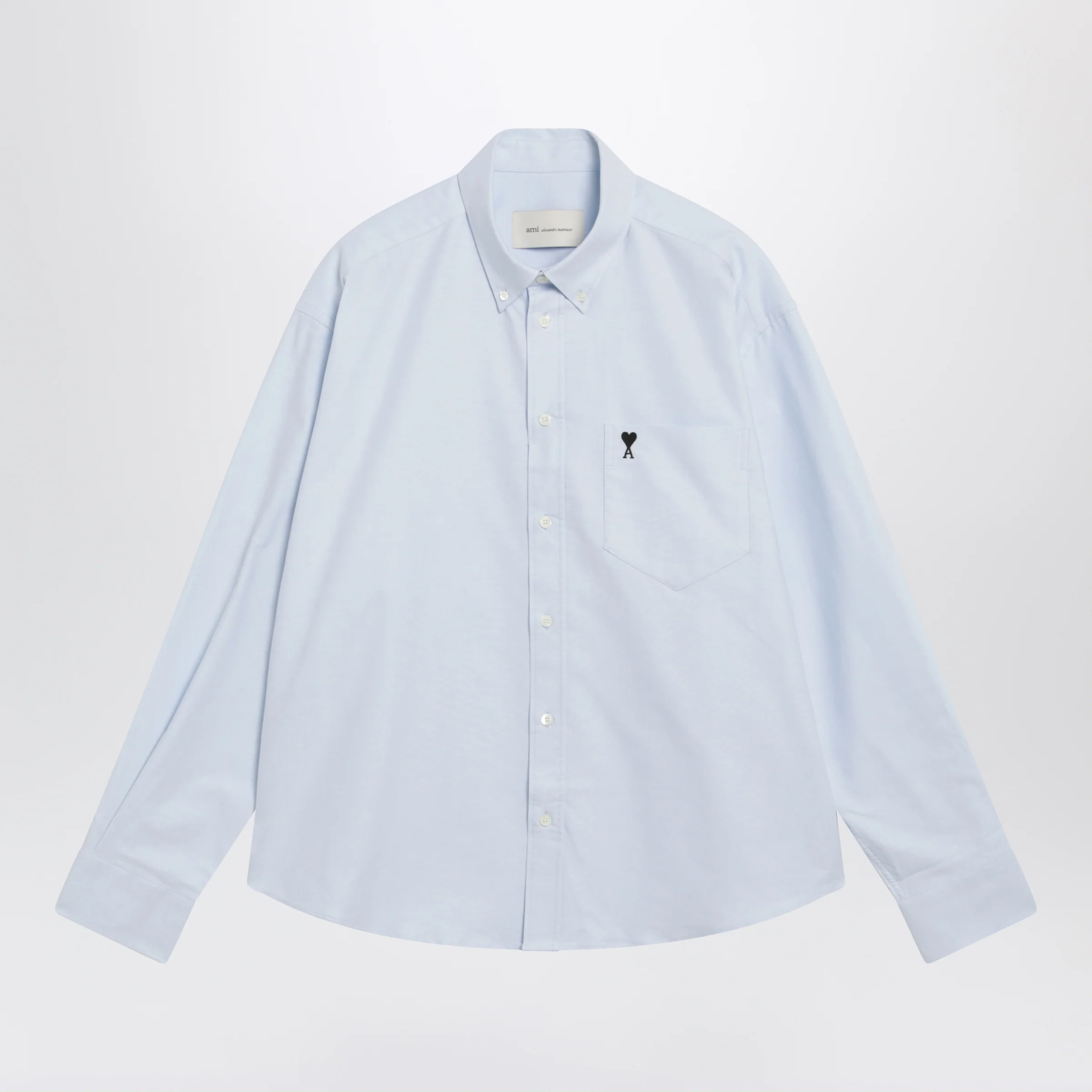 Light blue Ami de Coeur shirt by Ami Paris