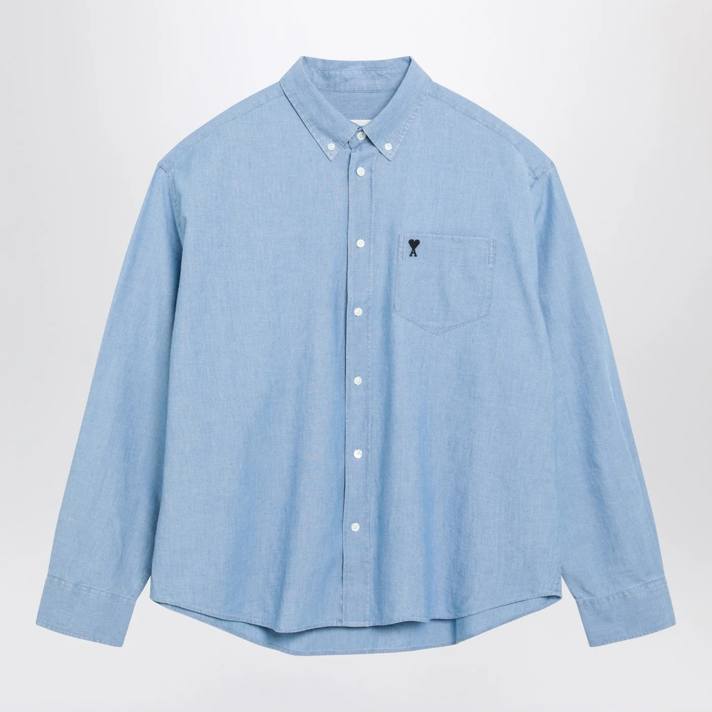 Ami Paris Light blue Ami de Coeur shirt