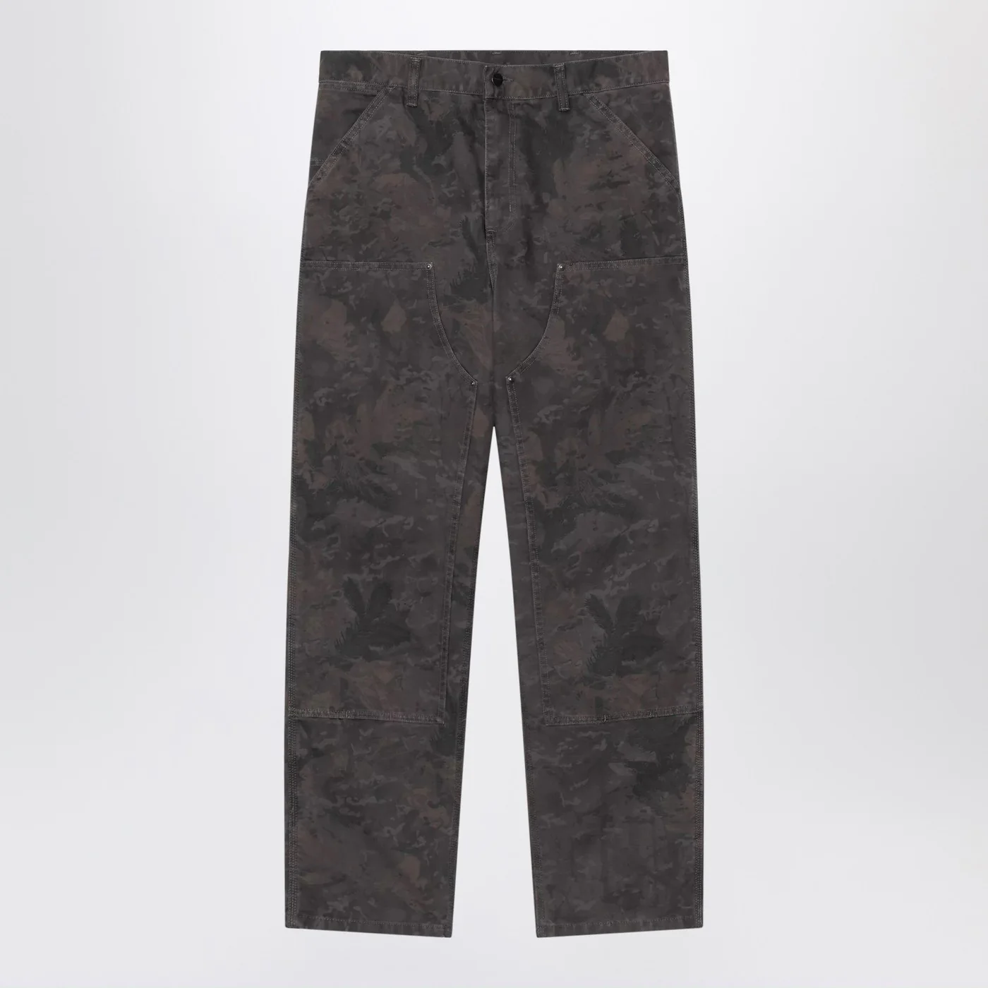 Carhartt WIP Camo Combi Green/Graphite Double Knee trousers