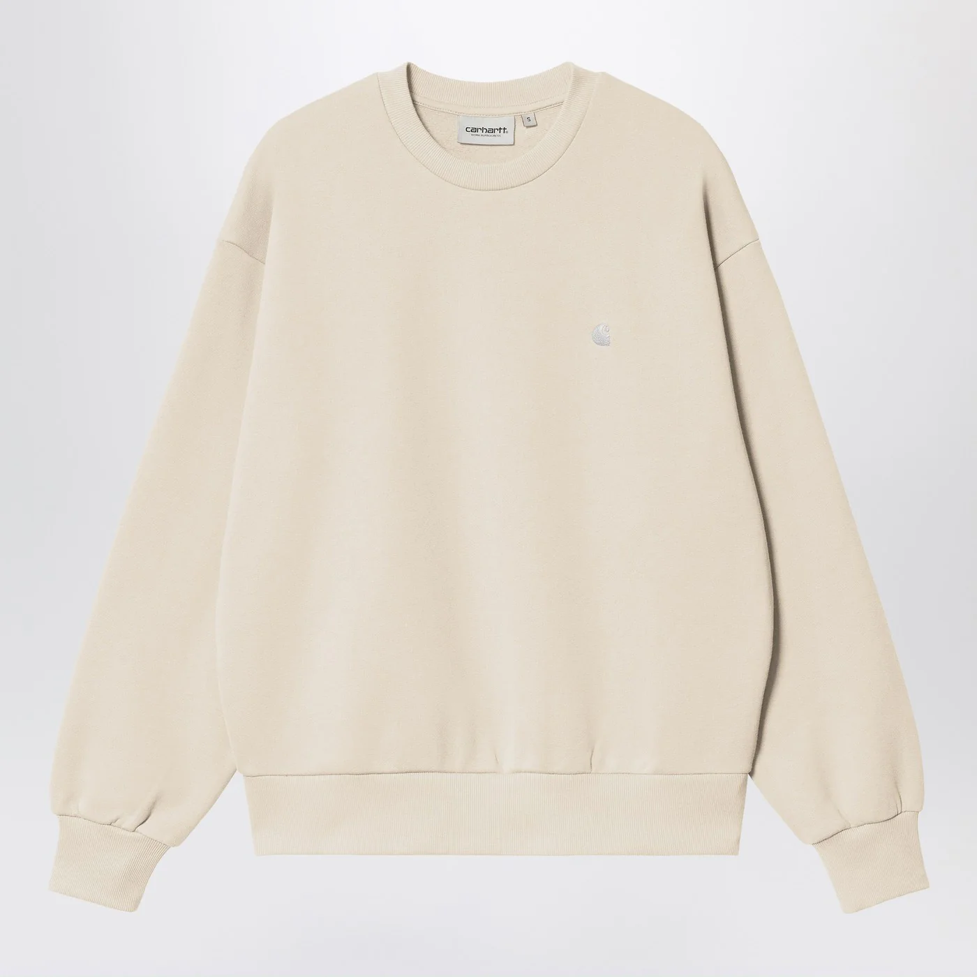 Carhartt WIP Casey sweatshirt Natural/Silver