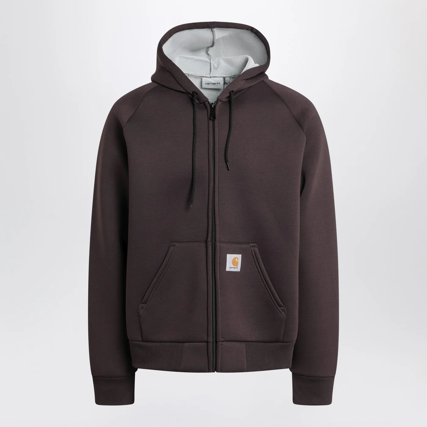 Carhartt WIP Car-Lux hooded jacket Palisander/Grey