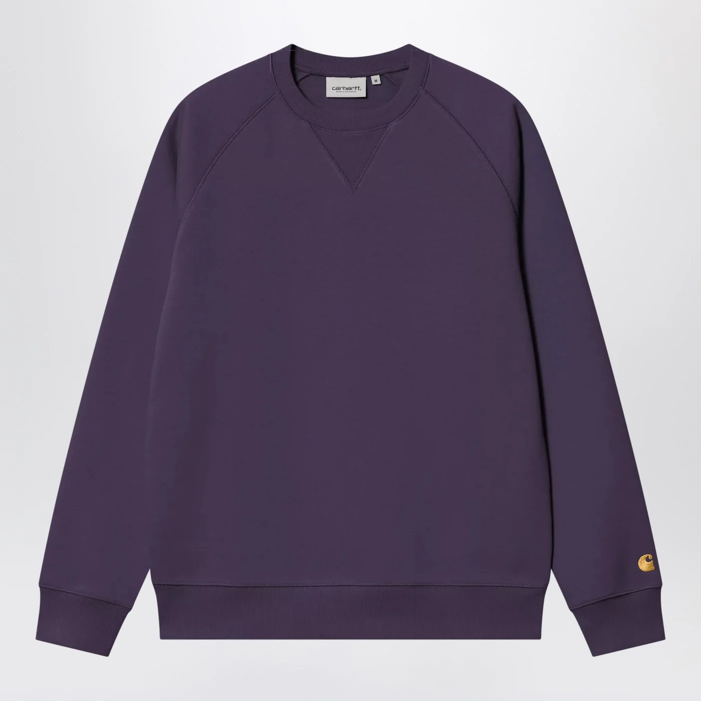 Carhartt WIP Chase sweatshirt Lokers/Gold in cotton blend