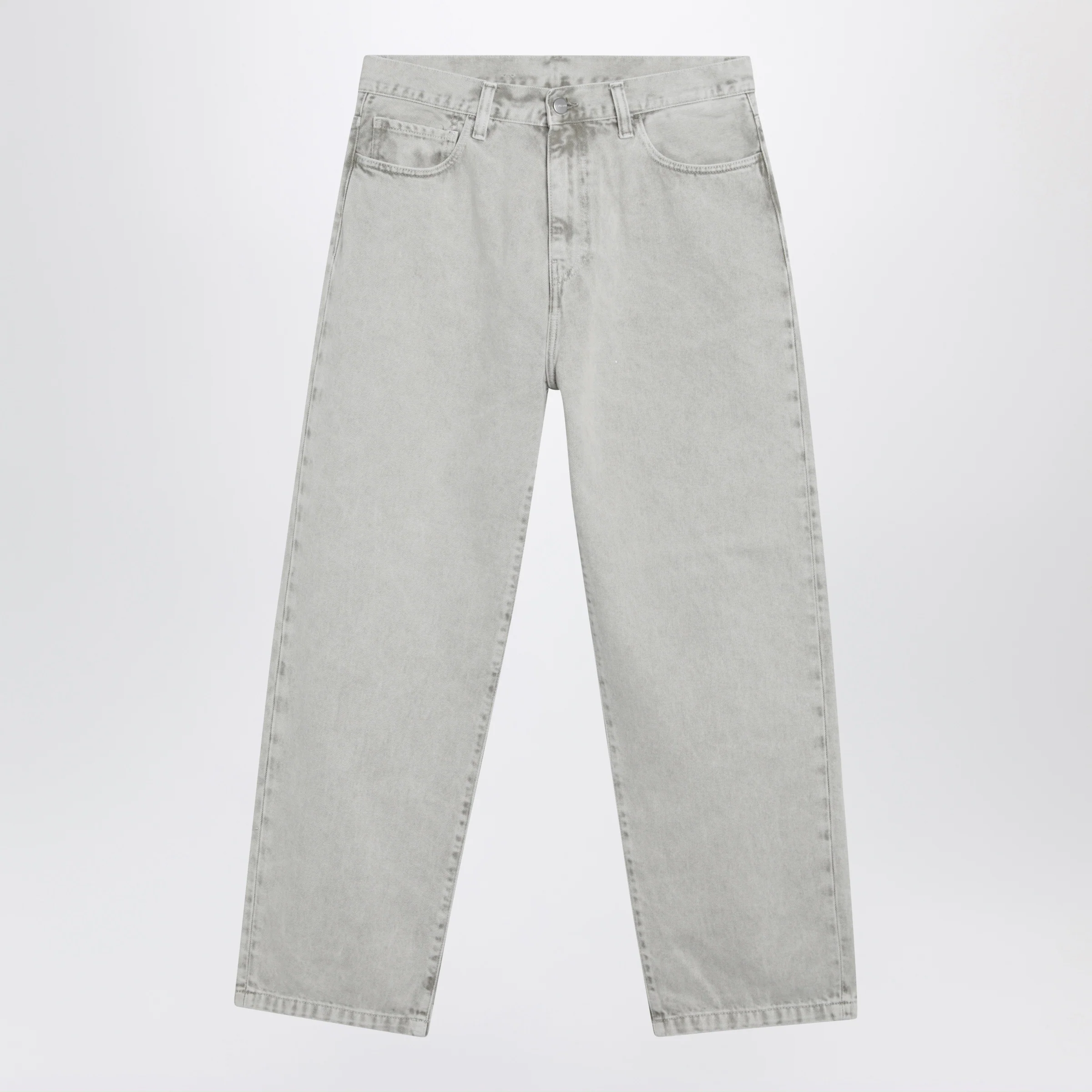 Carhartt WIP Landon stone-washed denim pants in white