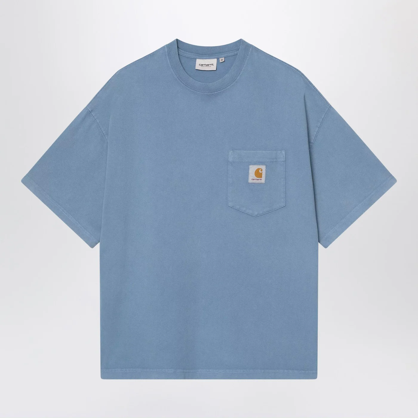 Carhartt WIP S/S Hudson Pocket T-Shirt in Sorrent color