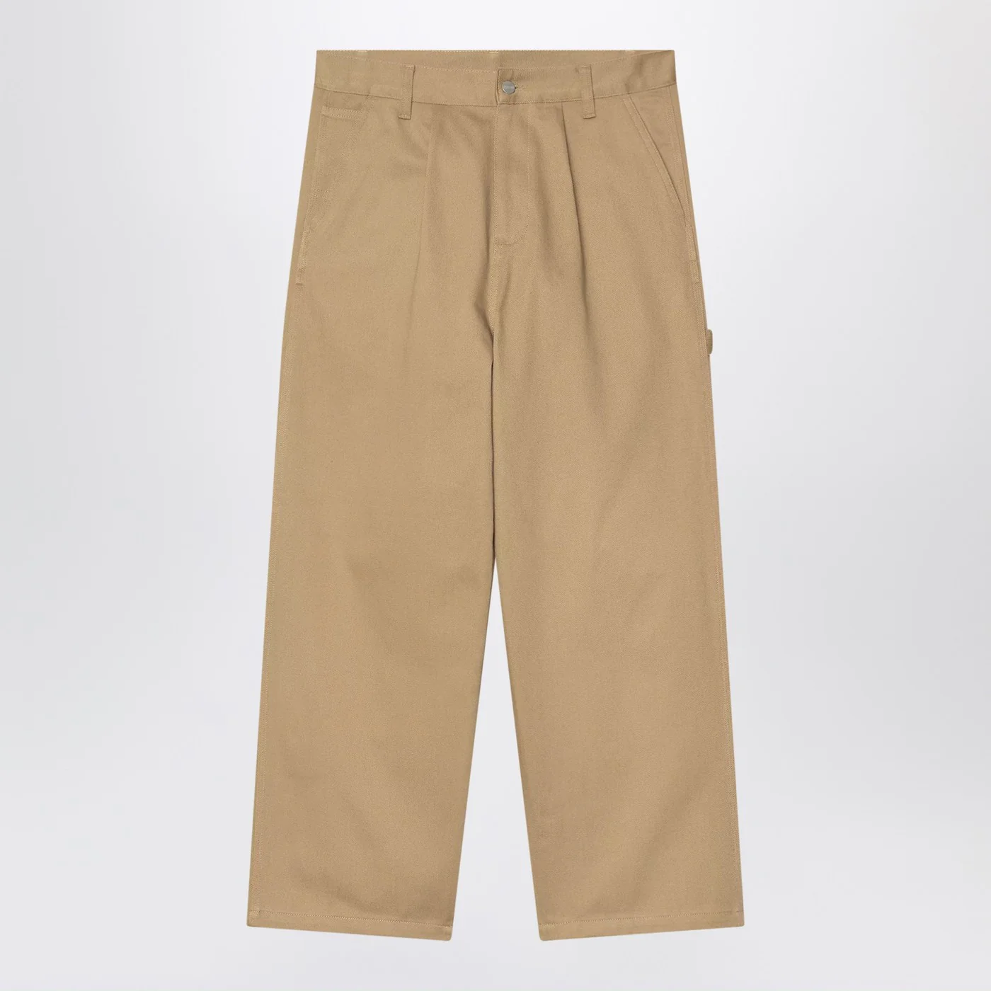 Carhartt WIP Holden trousers in Leather beige