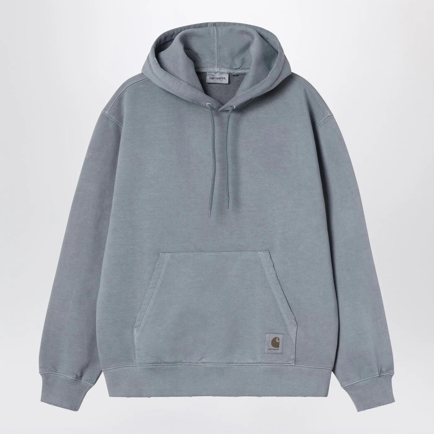 Carhartt WIP Hooded Torion Sweatshirt Office Blue/Grind washed