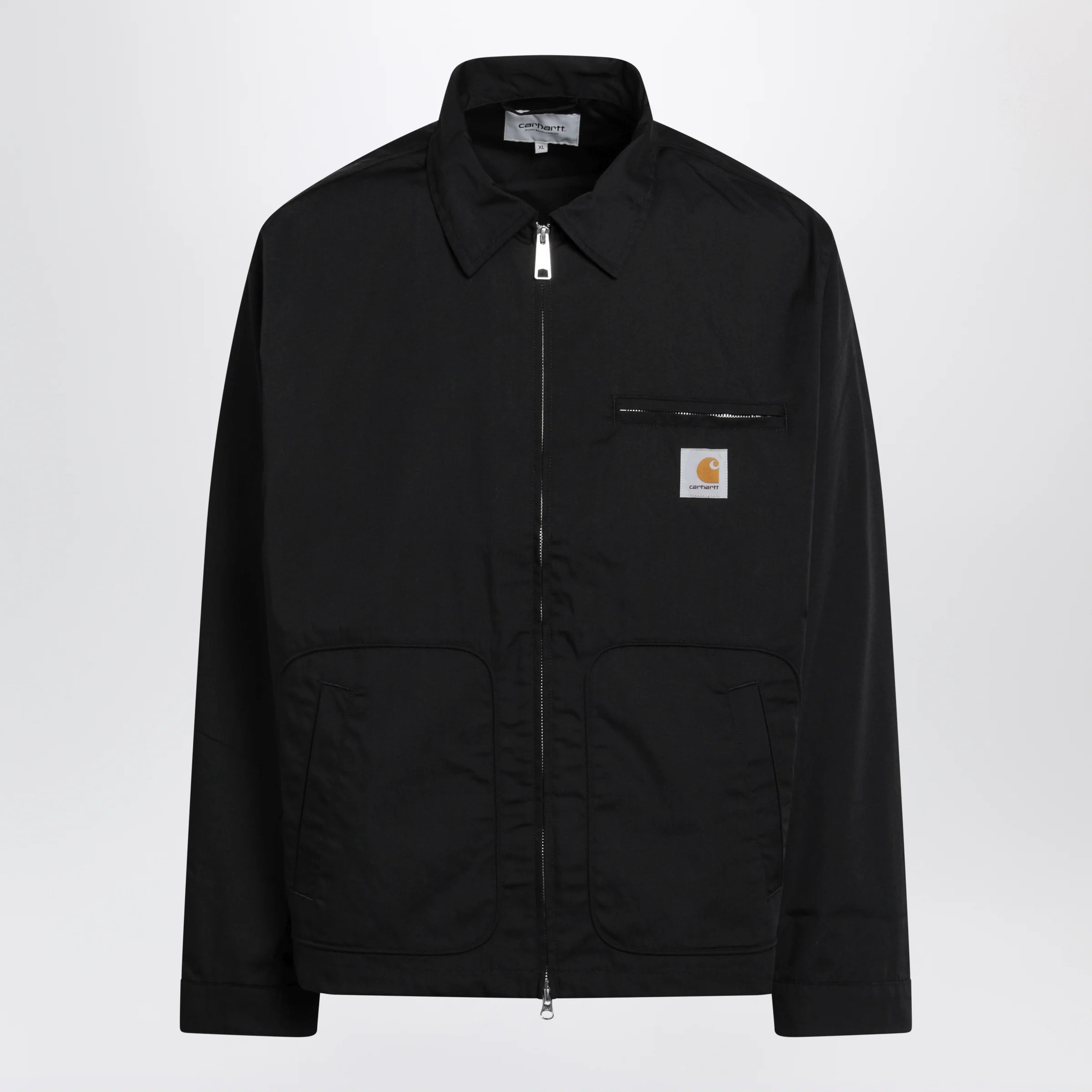 Carhartt WIP Postal Jacket in polyester-cotton, black
