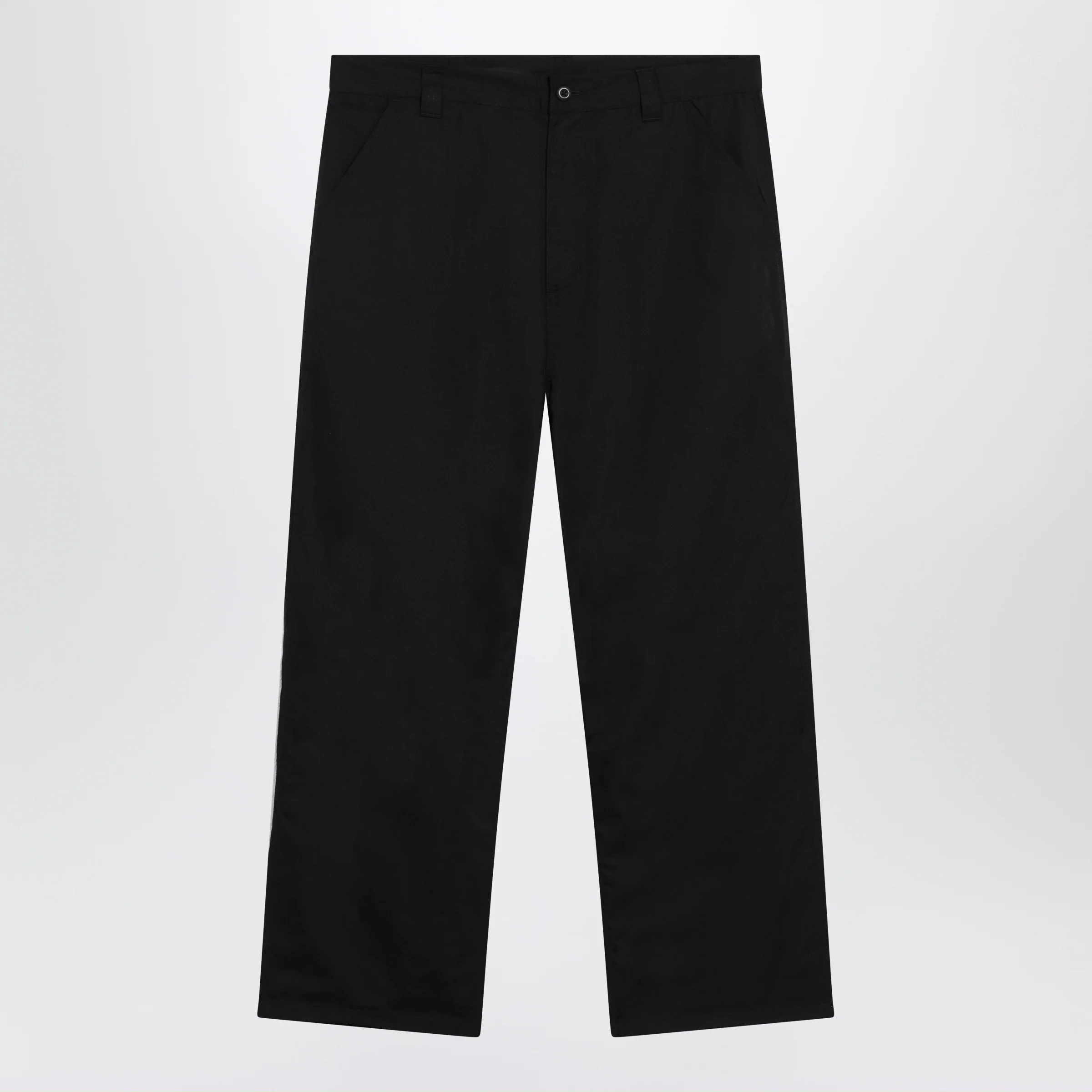 Carhartt WIP Postal Single Knee work pants in poly-cotton black