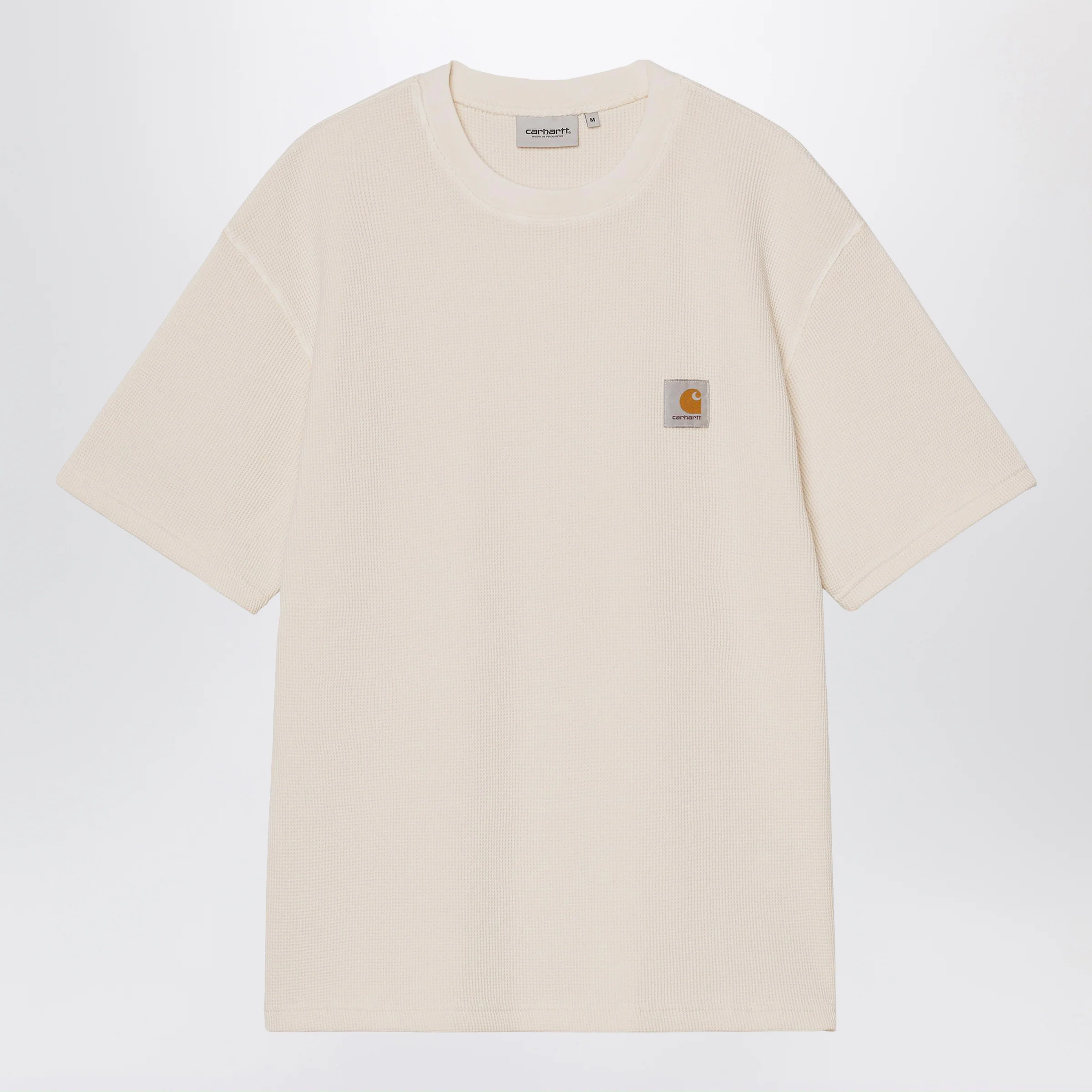 Carhartt WIP S/S Nelson Waffle T-Shirt Natural/Garment dyed