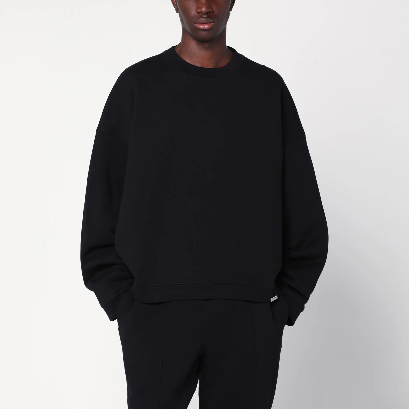 Represent Black crew neck sweatshirt