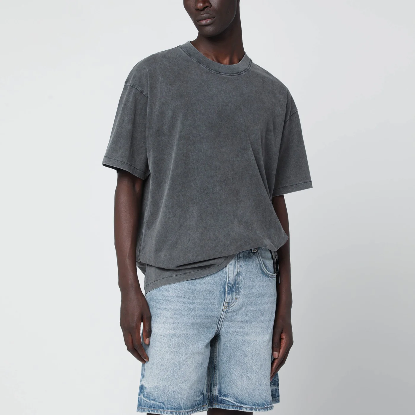 Represent Vintage gray crew neck T-shirt