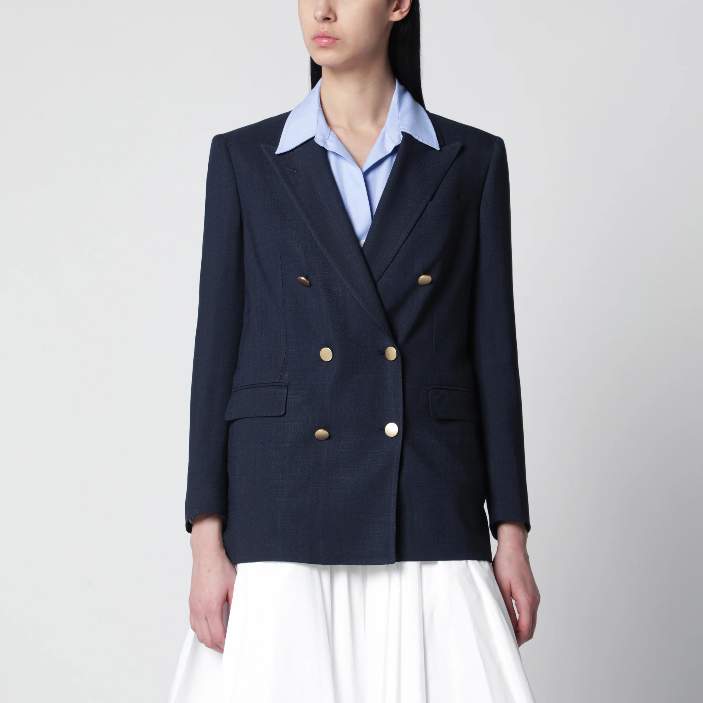 Tagliatore Navy double-breasted jacket