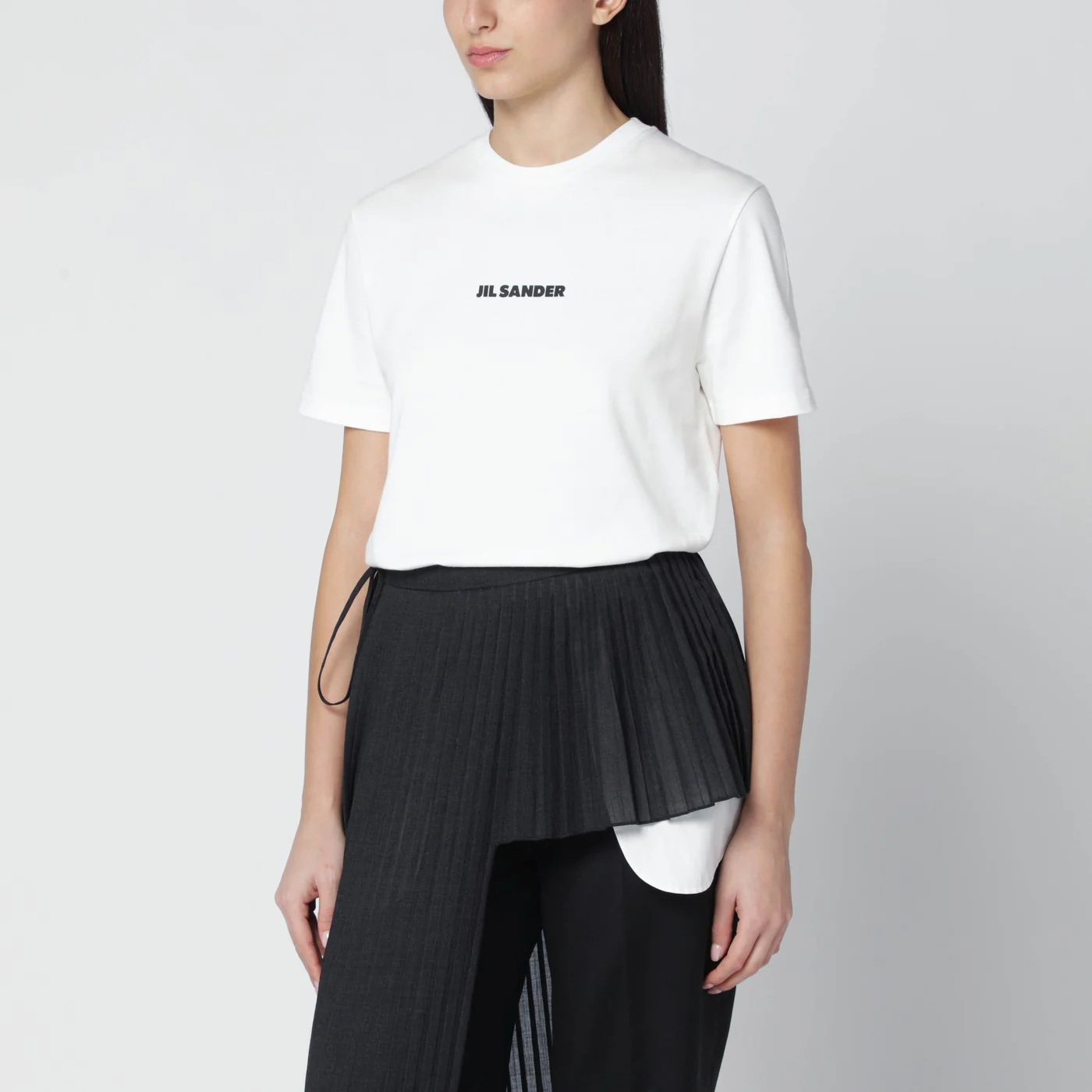 Jil Sander White T-shirt with logo print