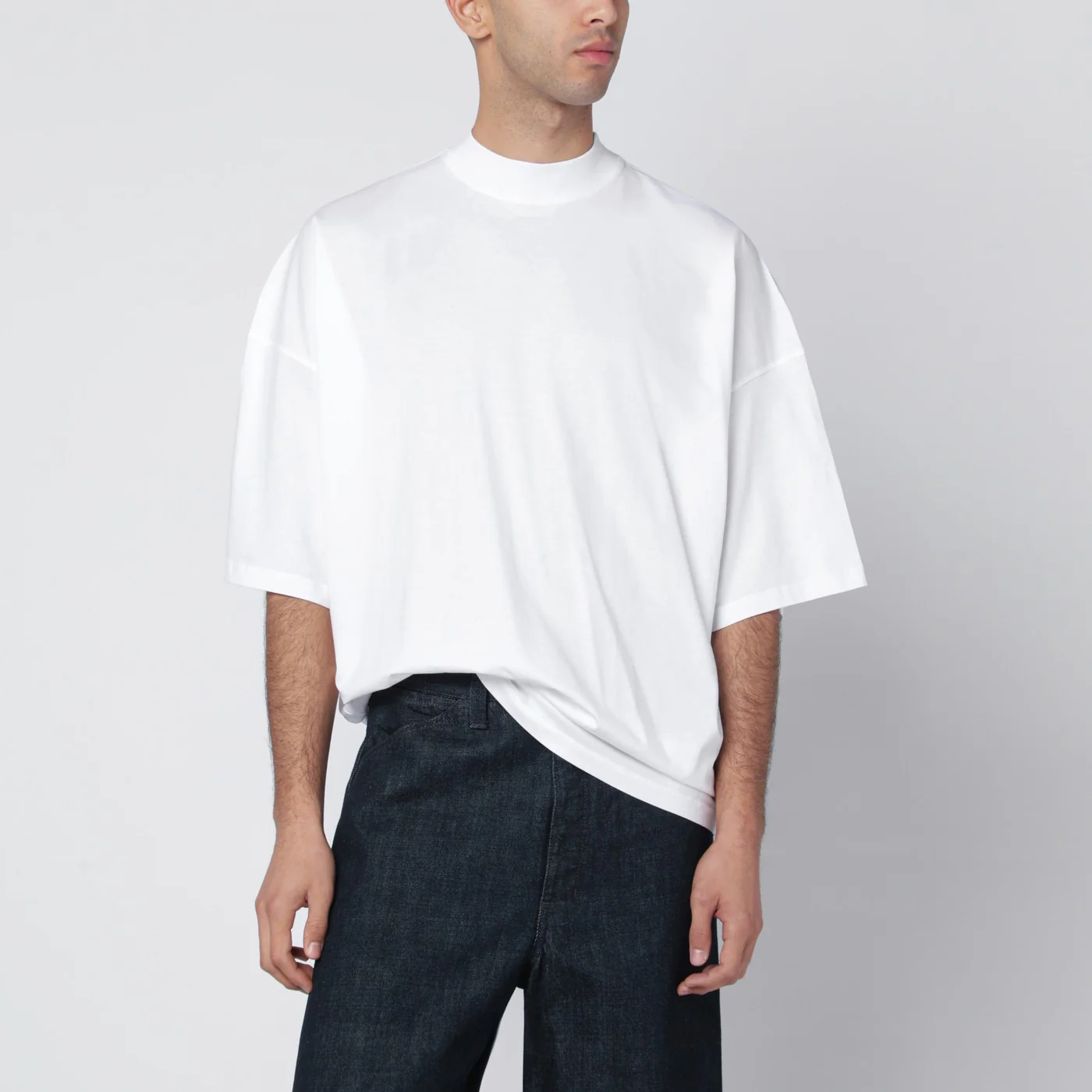 Jil Sander White oversized cotton T-shirt