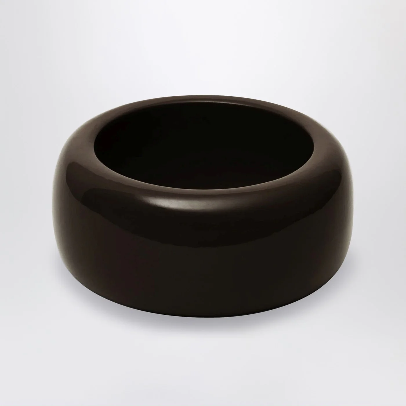 The Frankie Shop Glossy TFS bracelet in brown