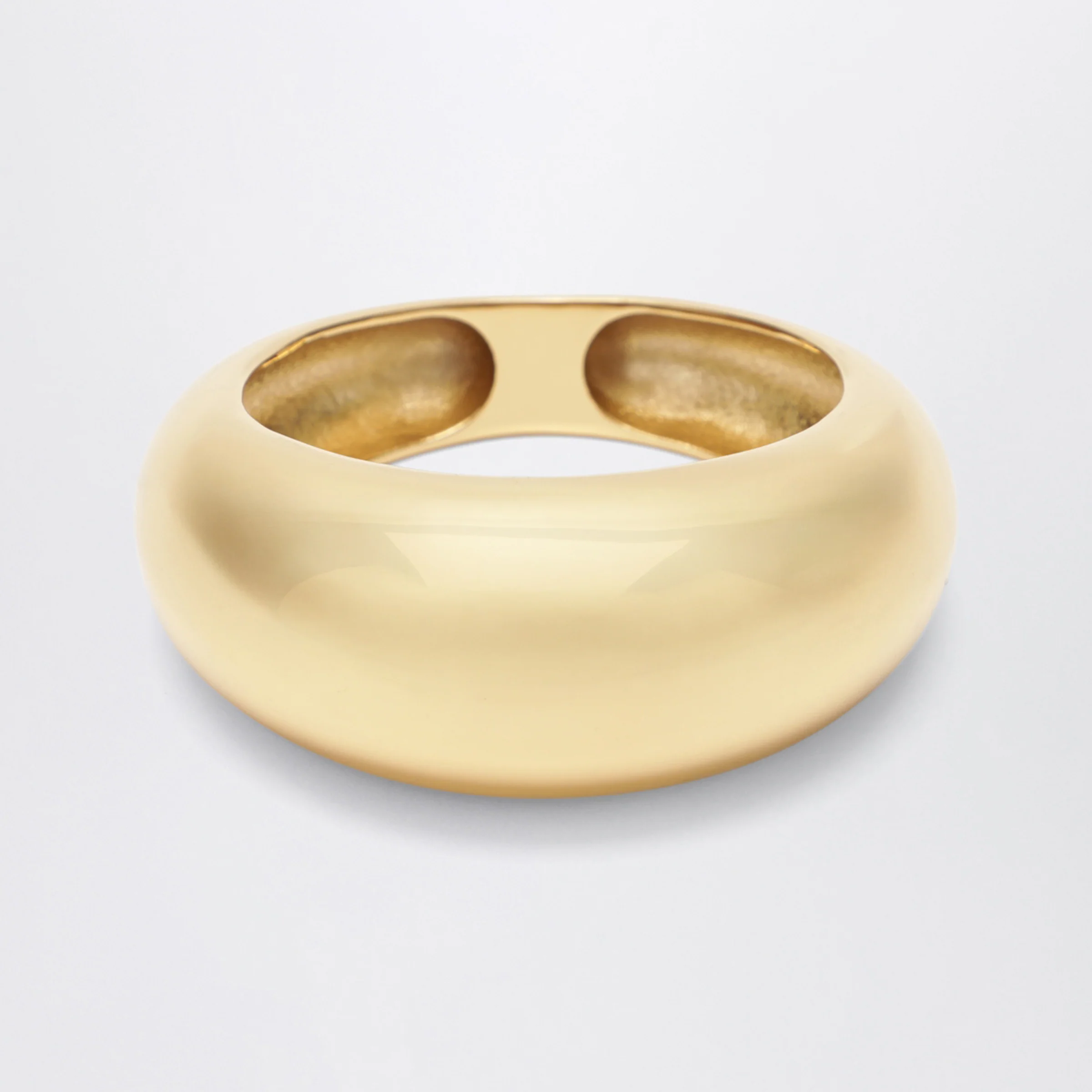 The Frankie Shop Gold-tone metal cuff bracelet