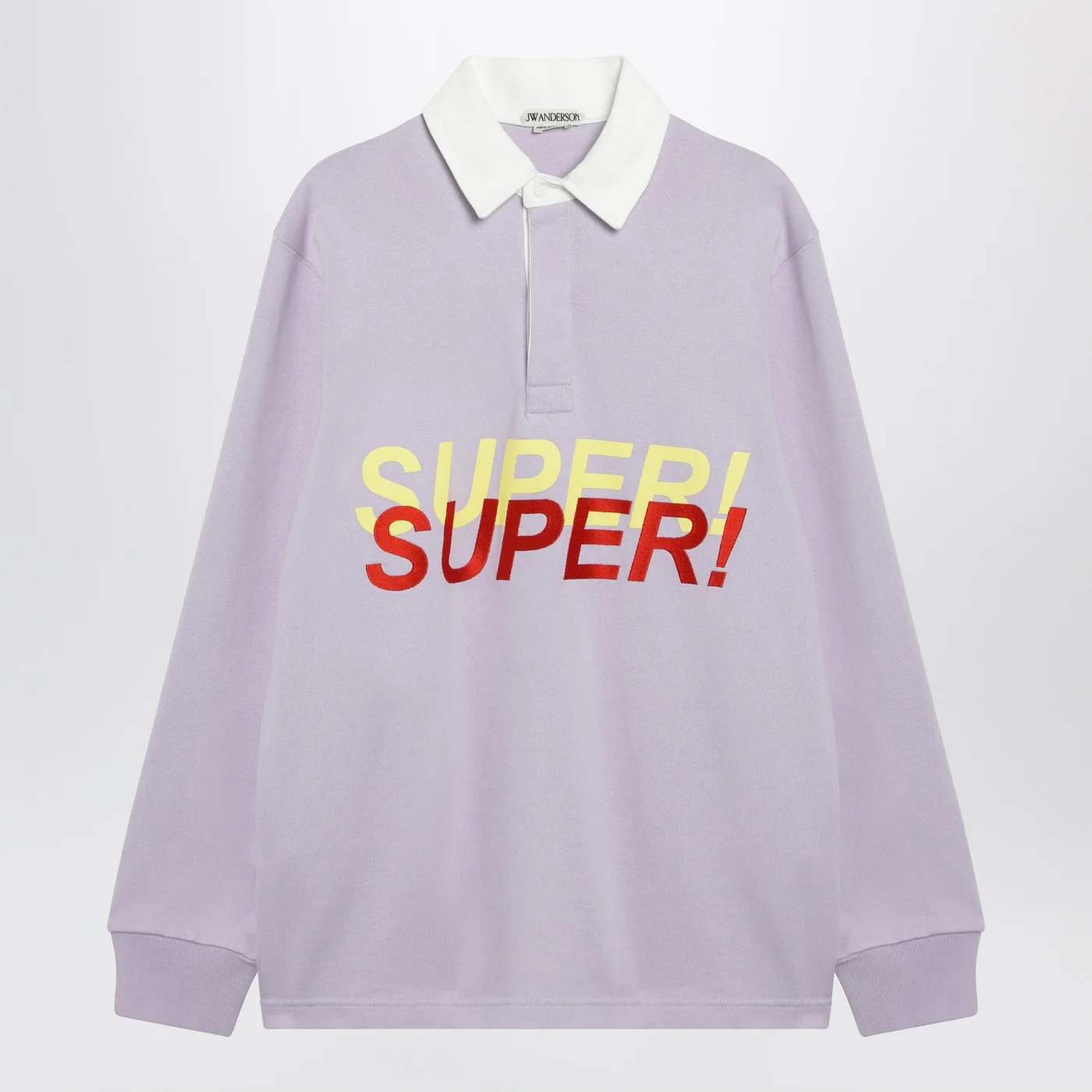 JW Anderson Lilac Super Super polo shirt
