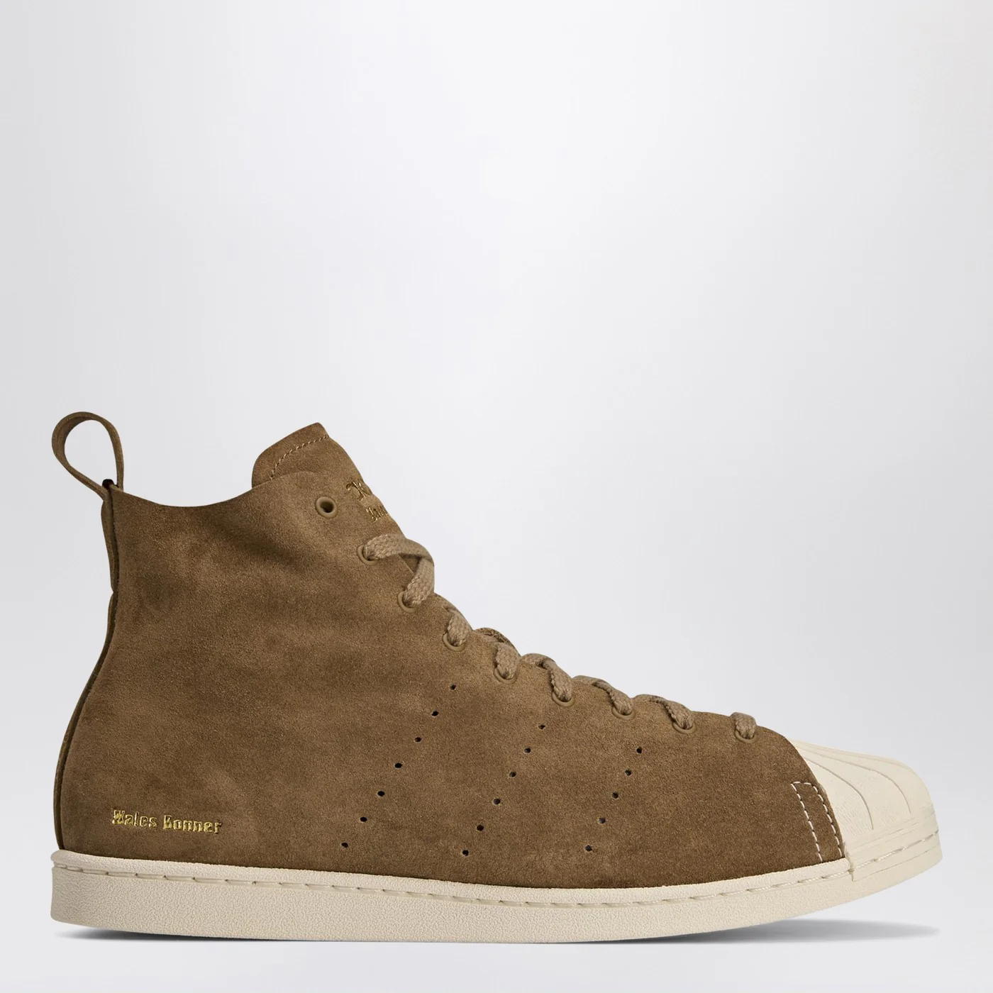adidas by Wales Bonner Sneaker Superstar Hi Supplier Colour/Wonder White/Gold Metallic