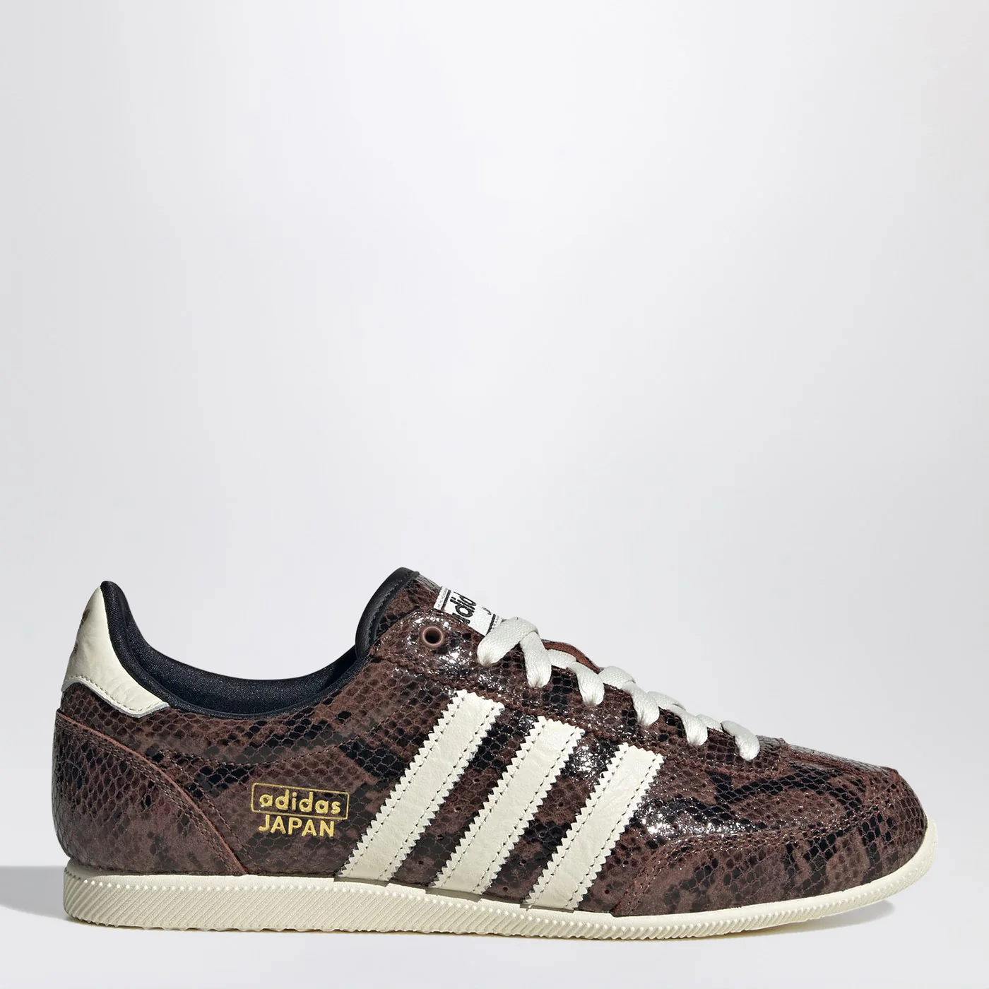 adidas Originals Brown sneakers Japan with snake print