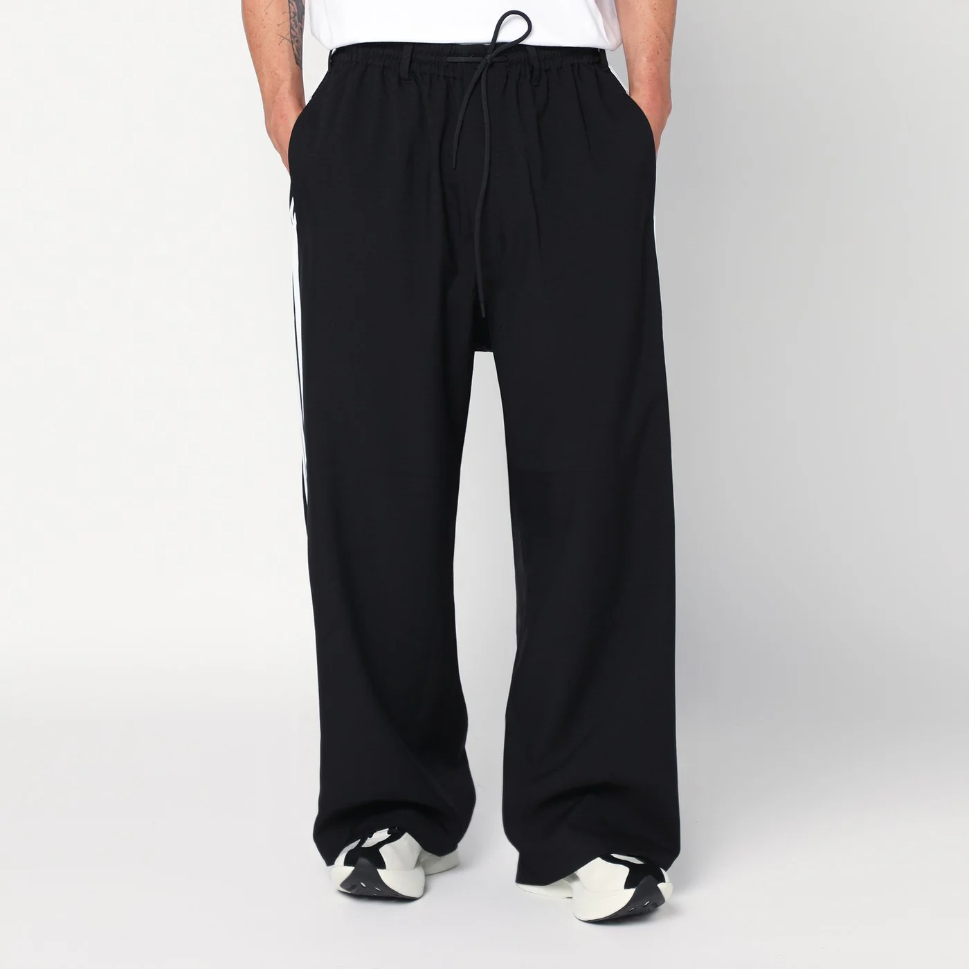 adidas Y-3 3-Stripes black pants