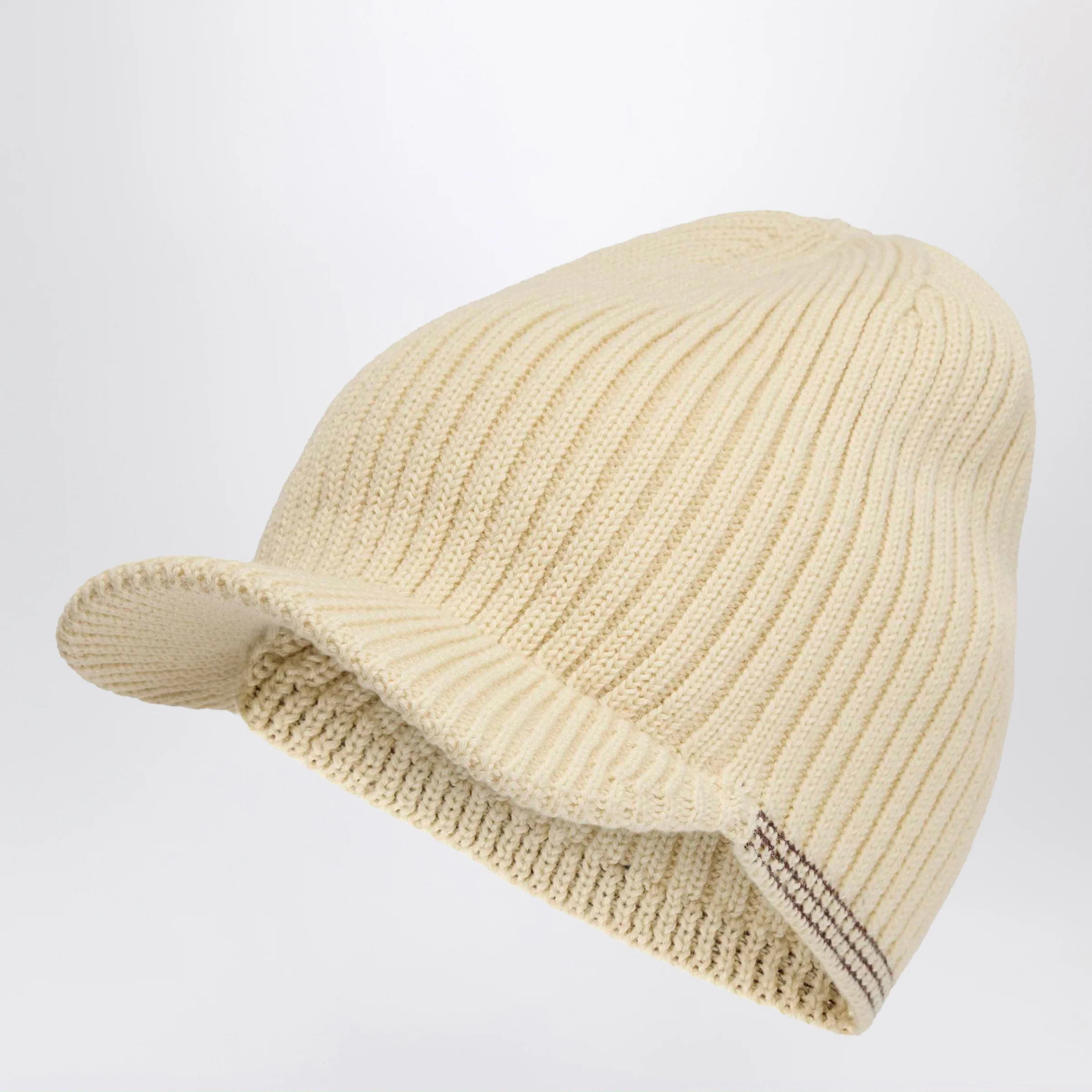 adidas by Wales Bonner Y-3 Cream wool visor cap