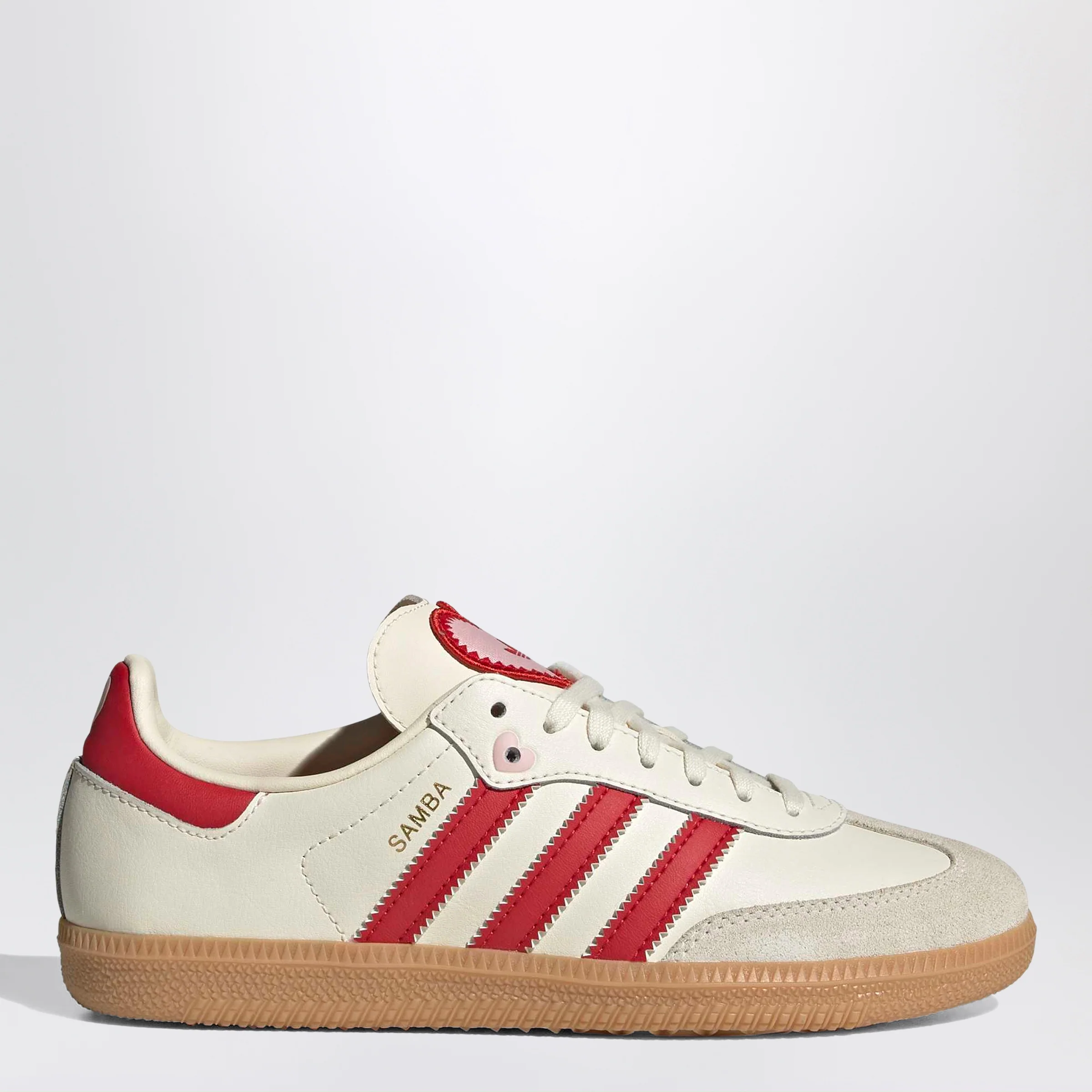 adidas Originals Sneaker Samba Cream White/Better Scarlet/Gum