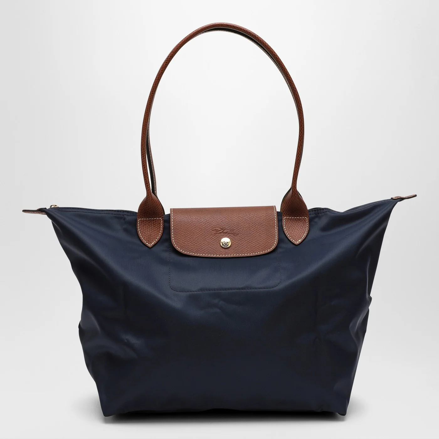 Longchamp Blue Navy Le Pliage Original L bag
