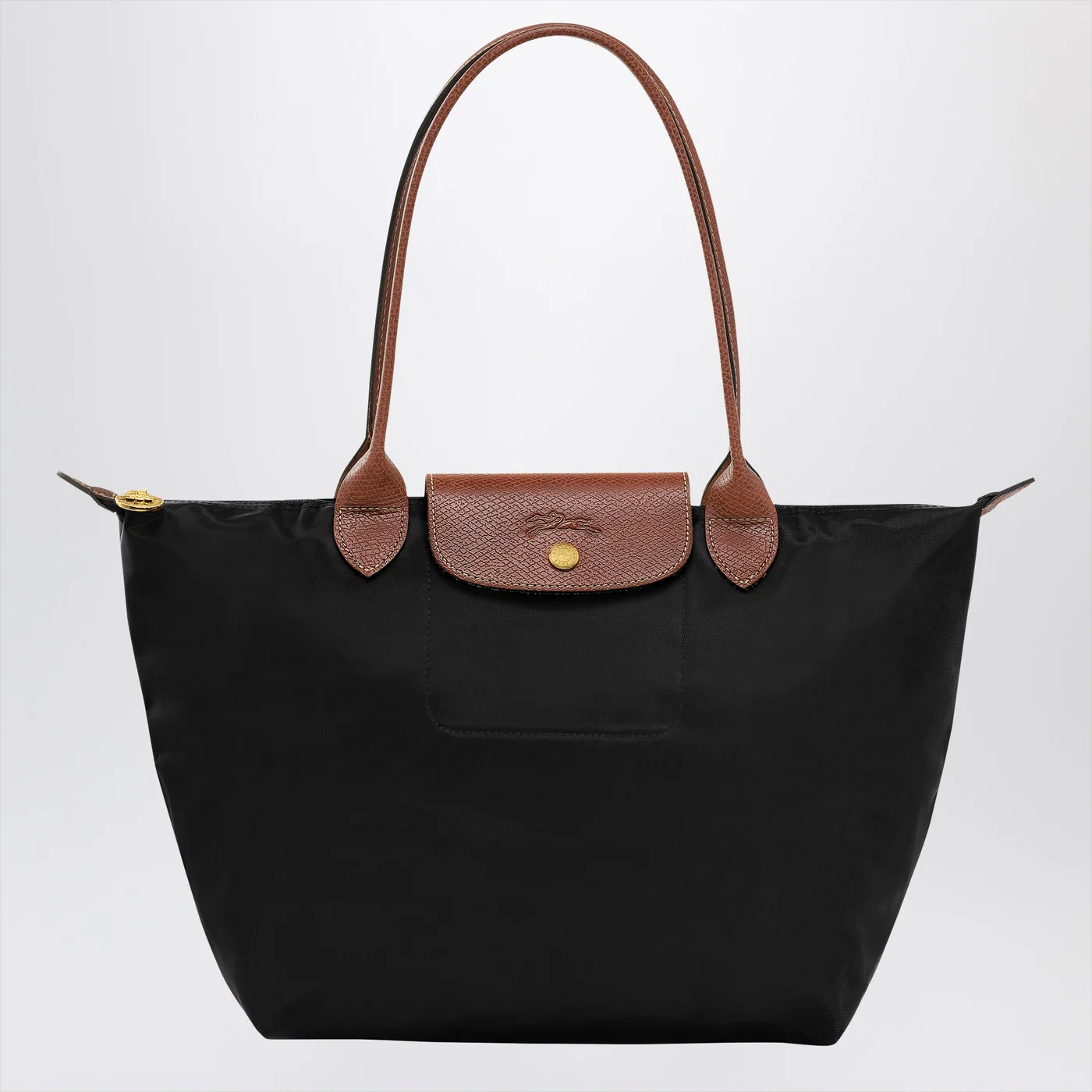 Longchamp Black Le Pliage Original M bag