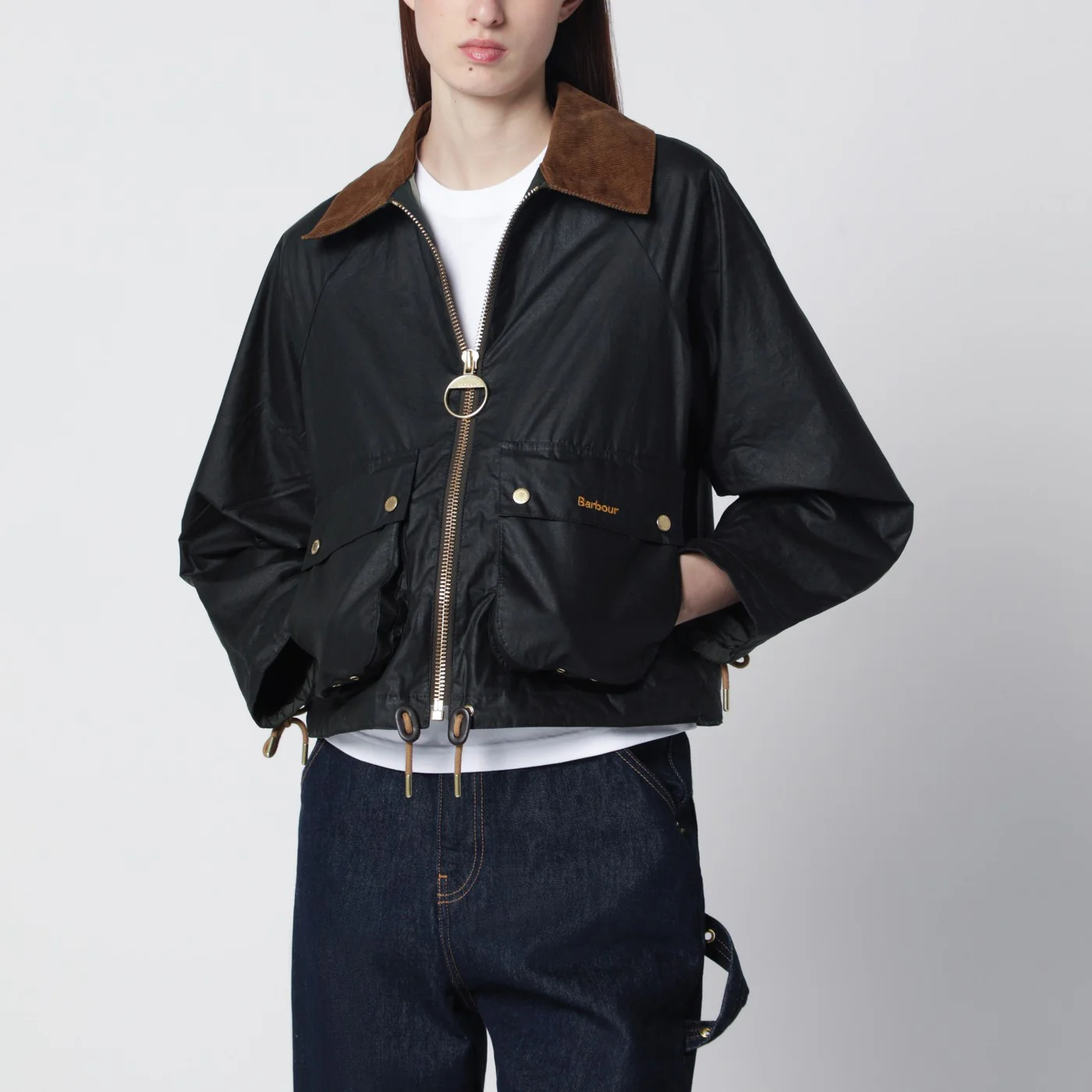 Barbour Marron jacket green in waxed cotton