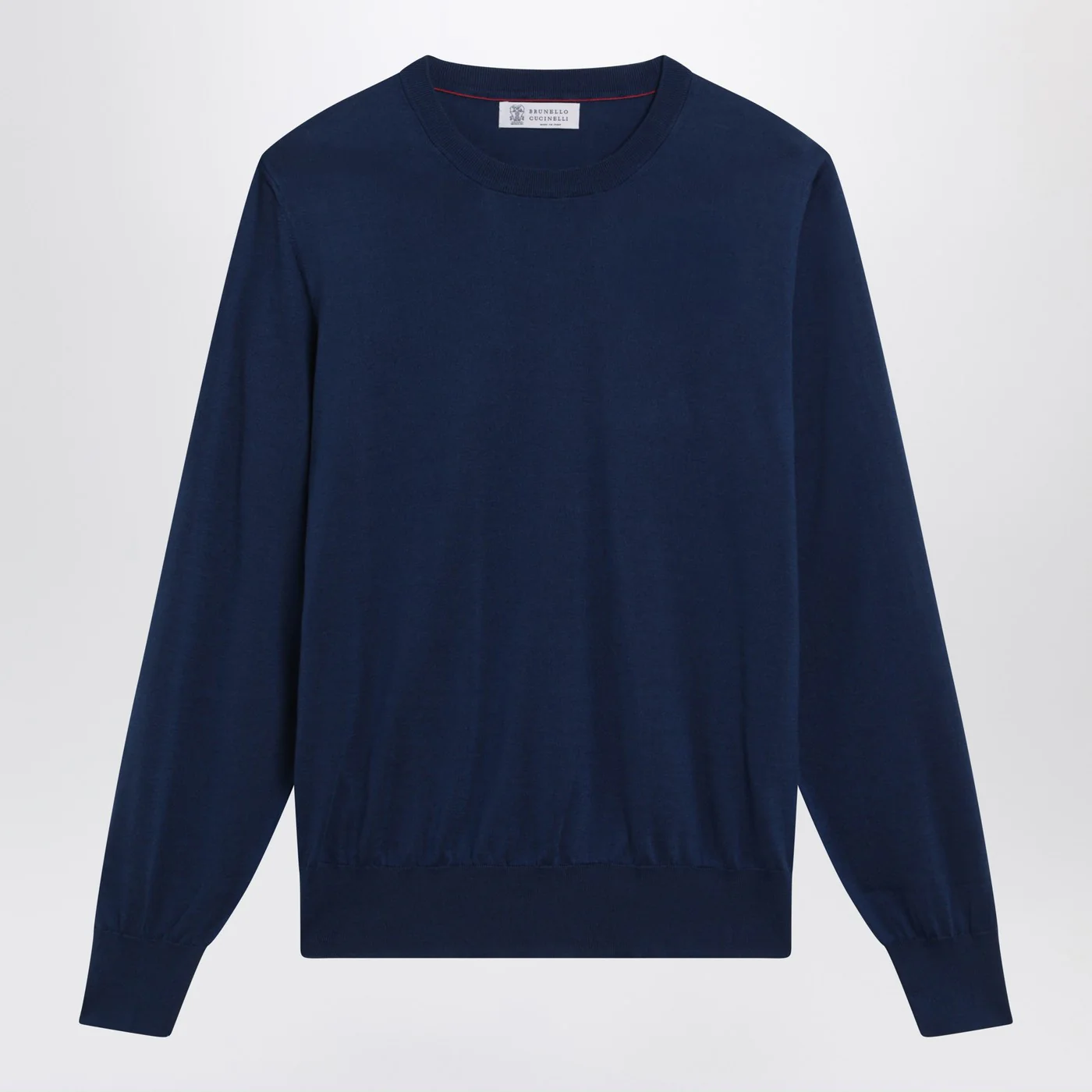 Brunello Cucinelli Blue cotton sweater