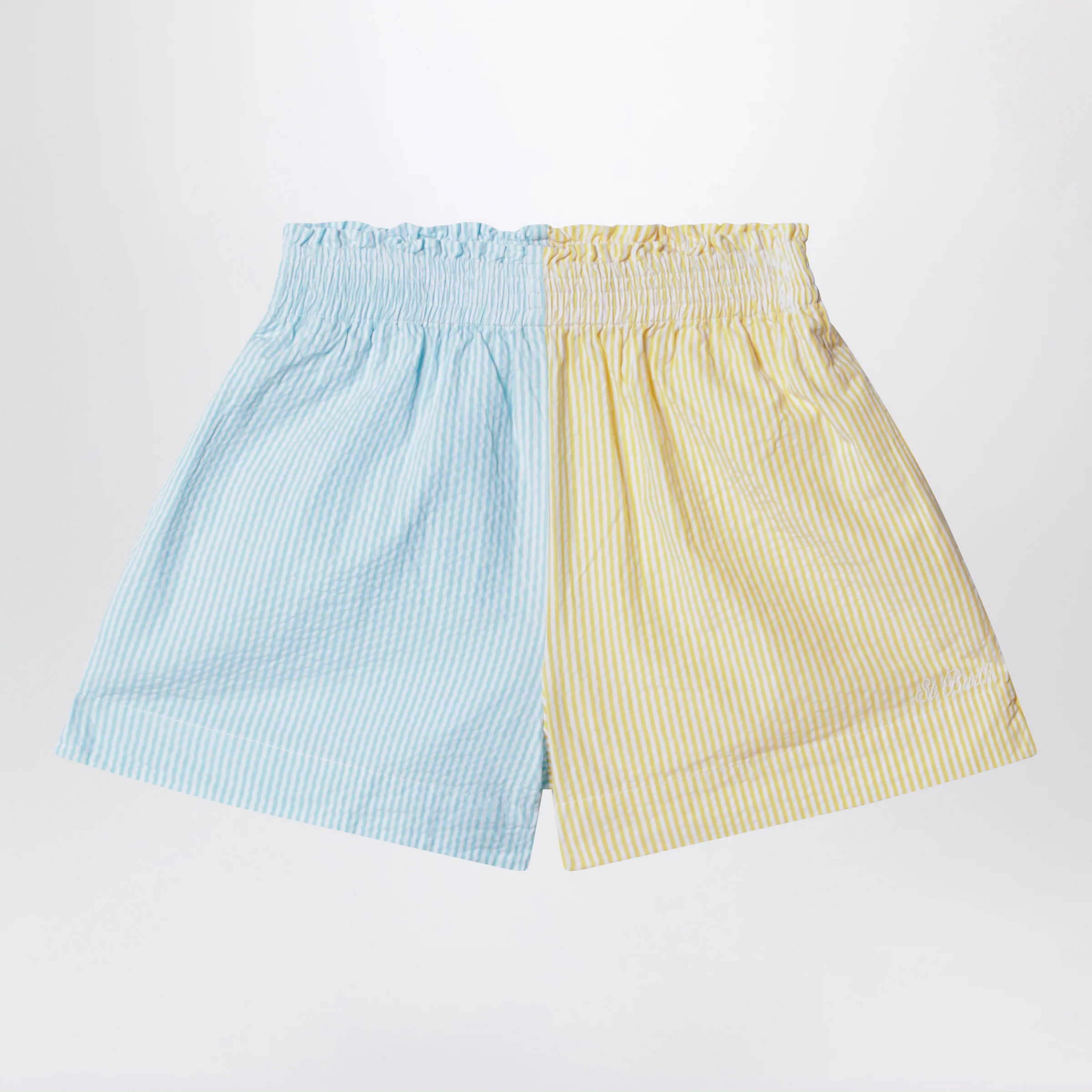 MC2 Saint Barth Color-block striped shorts