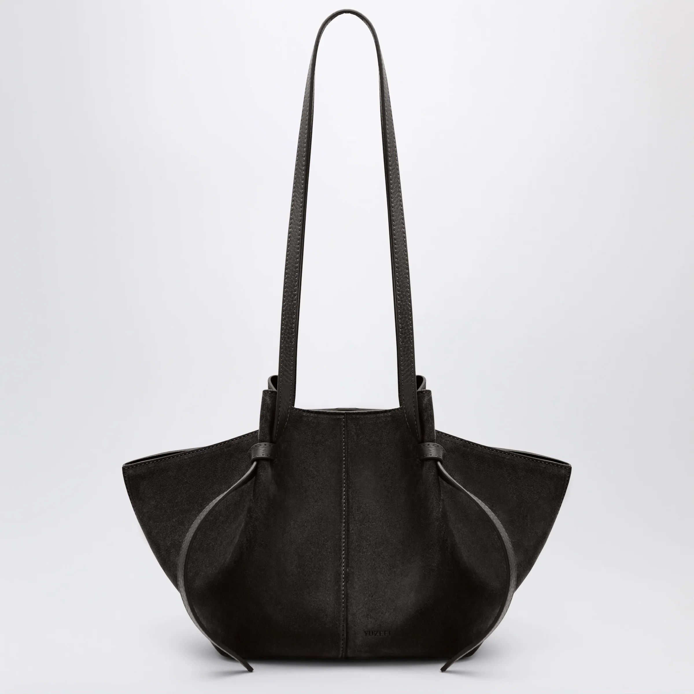Yuzefi Mochi Bag in Ganache Suede Leather