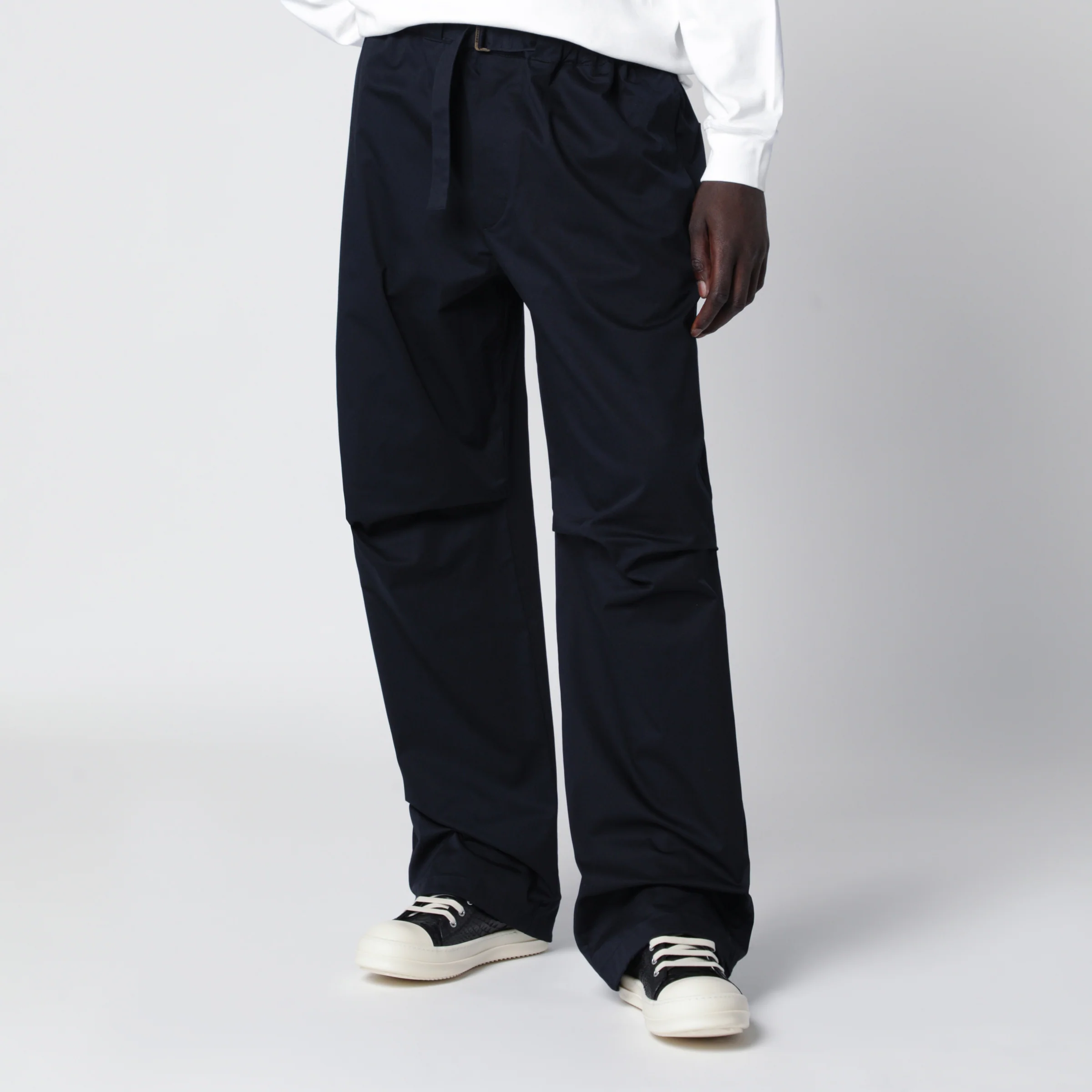 DARKPARK Jordan relaxed fit navy blue trousers