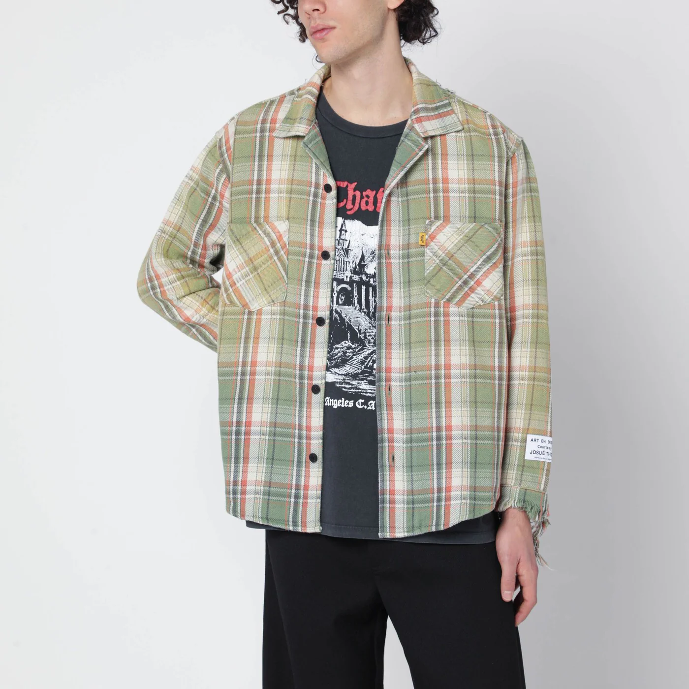 Gallery Dept. Green plaid Marley shirt