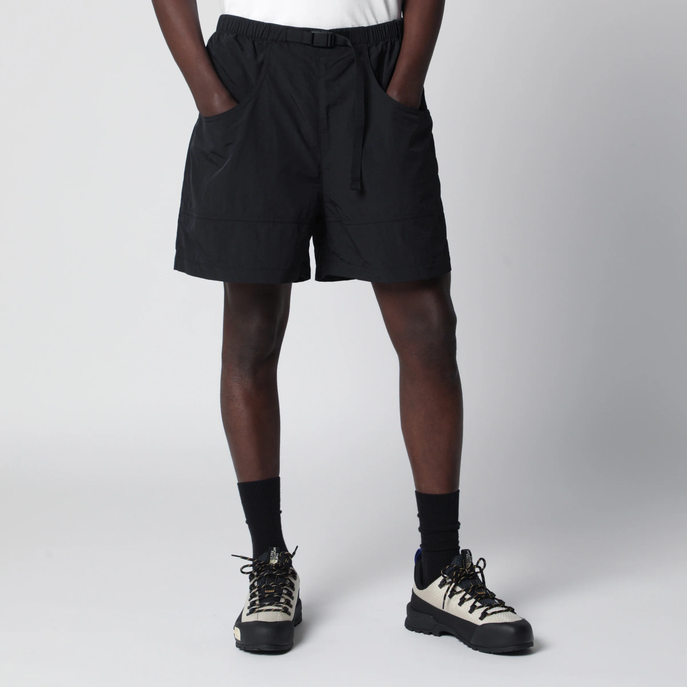 The North Face Black nylon shorts