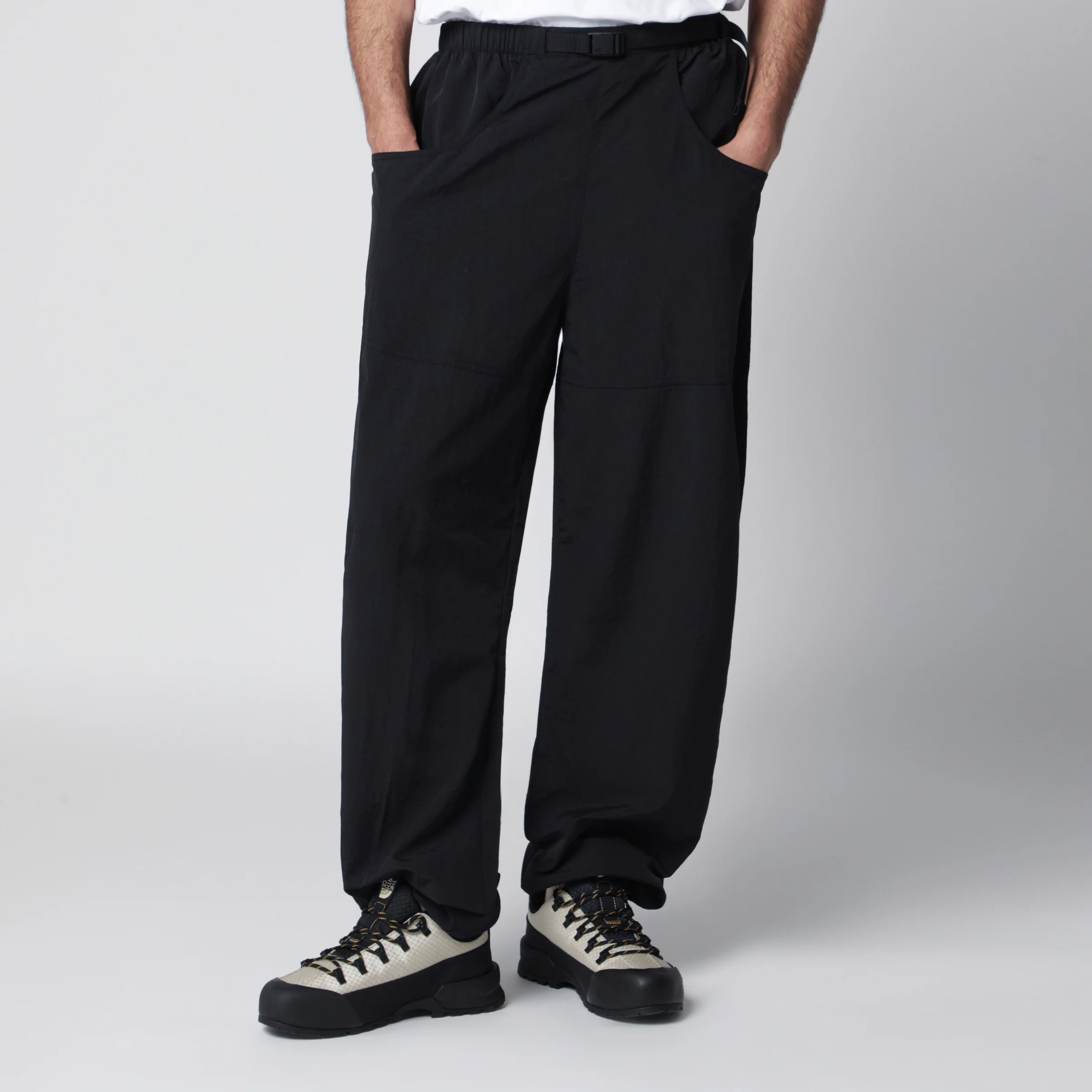The North Face Black nylon trousers