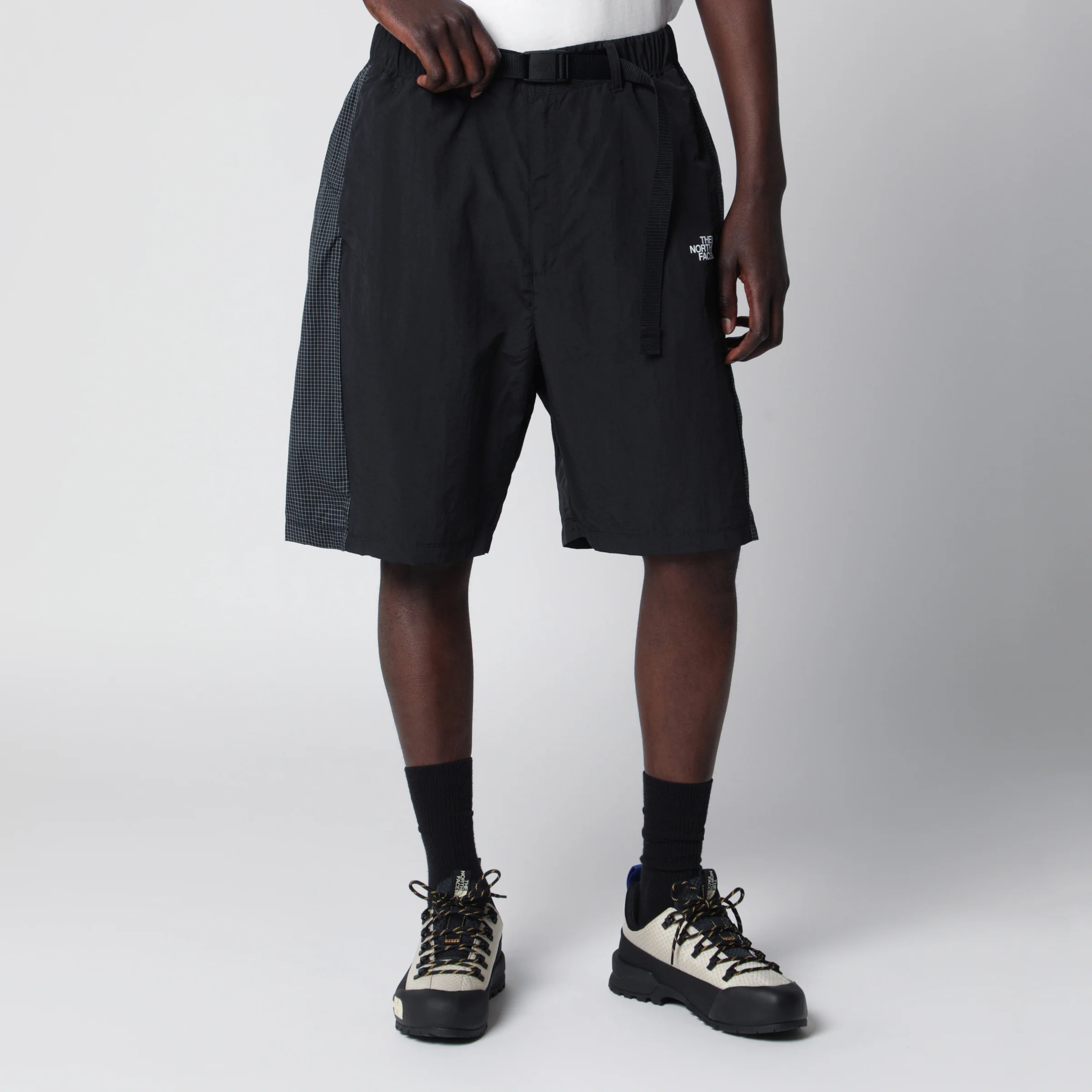The North Face Black NSE nylon bermuda shorts
