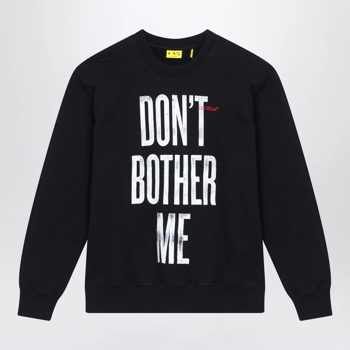 Off-White™ Black Don't Bother Me sweatshirt