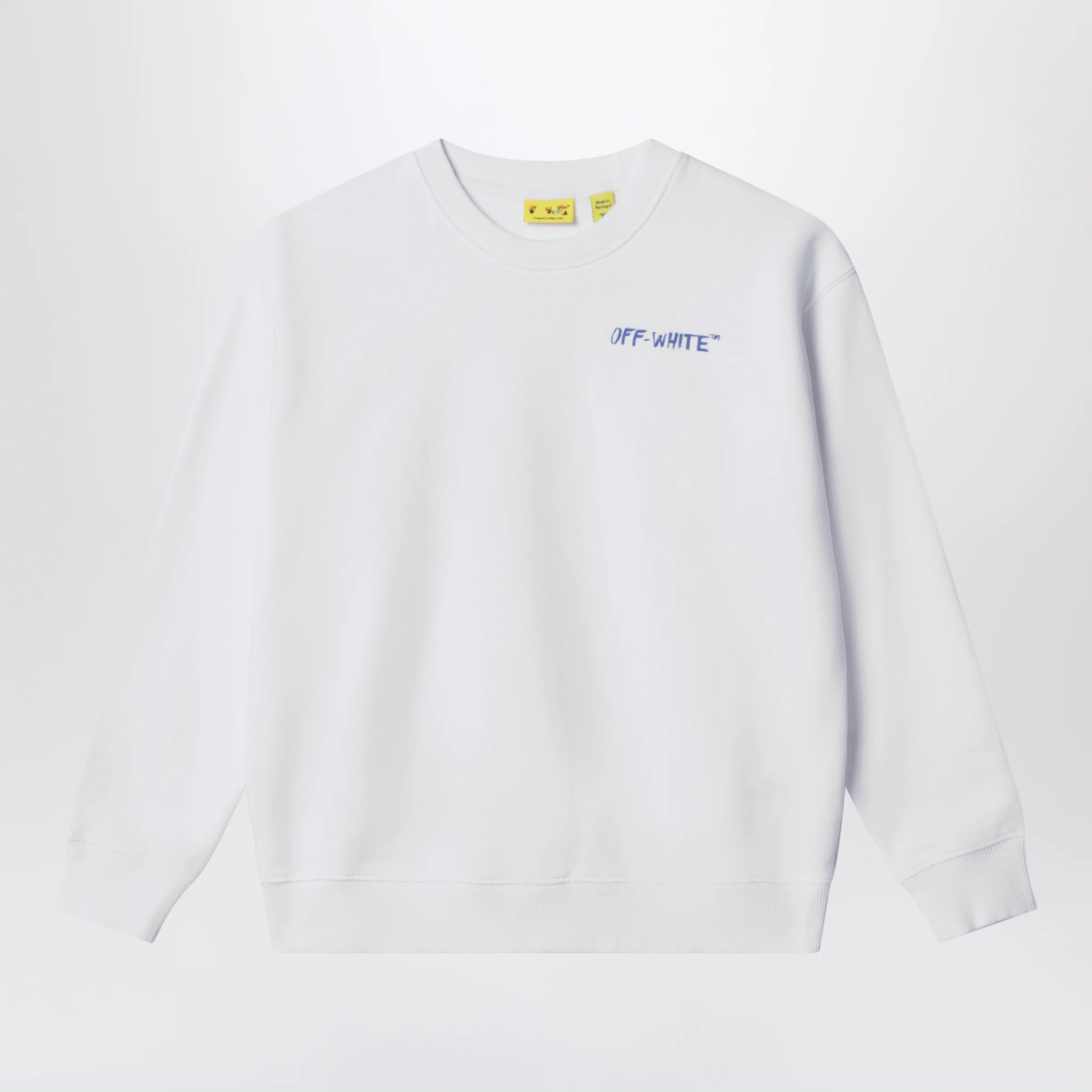 Off-White™ White sweatshirt with logo print