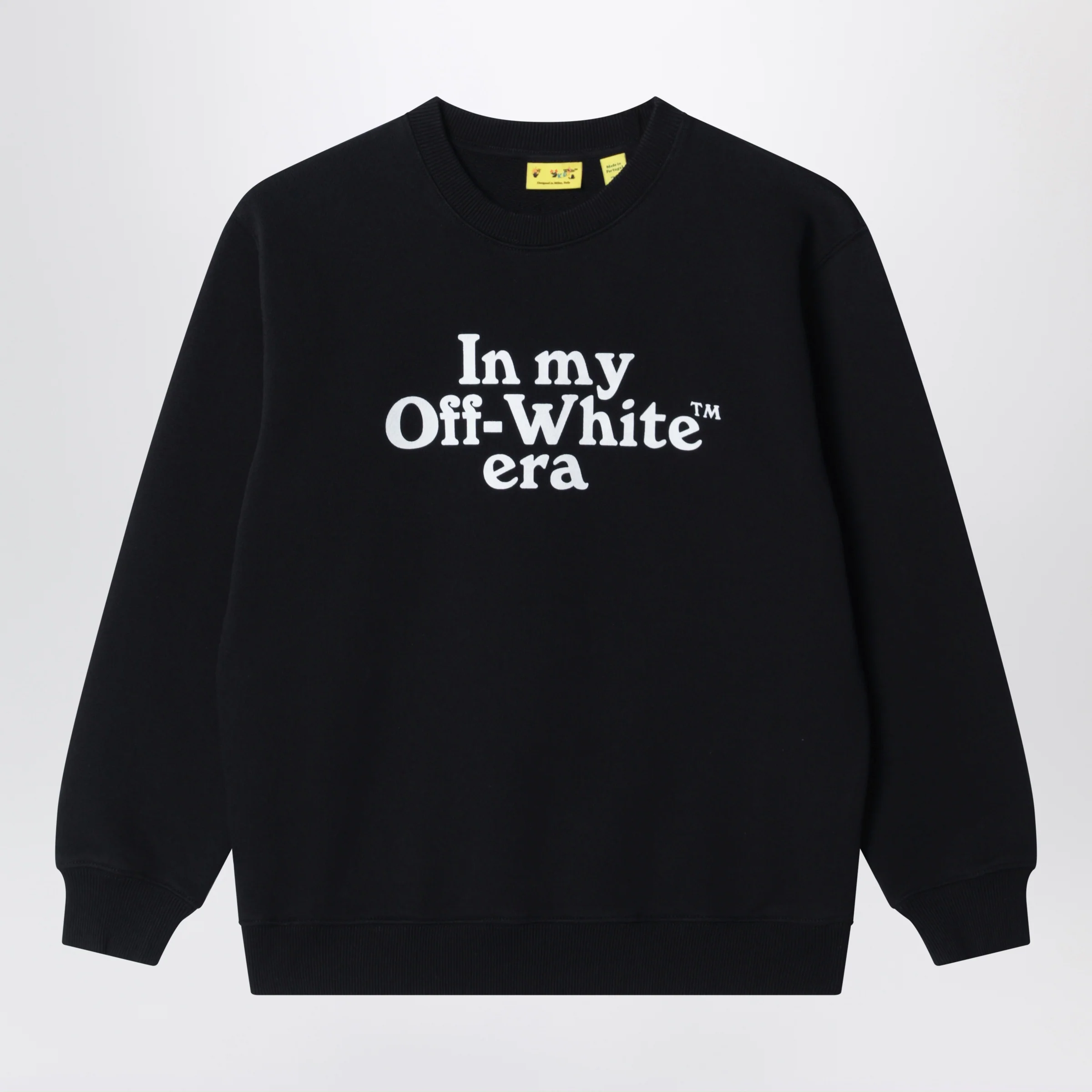 Off-White™ Black sweatshirt with logo print