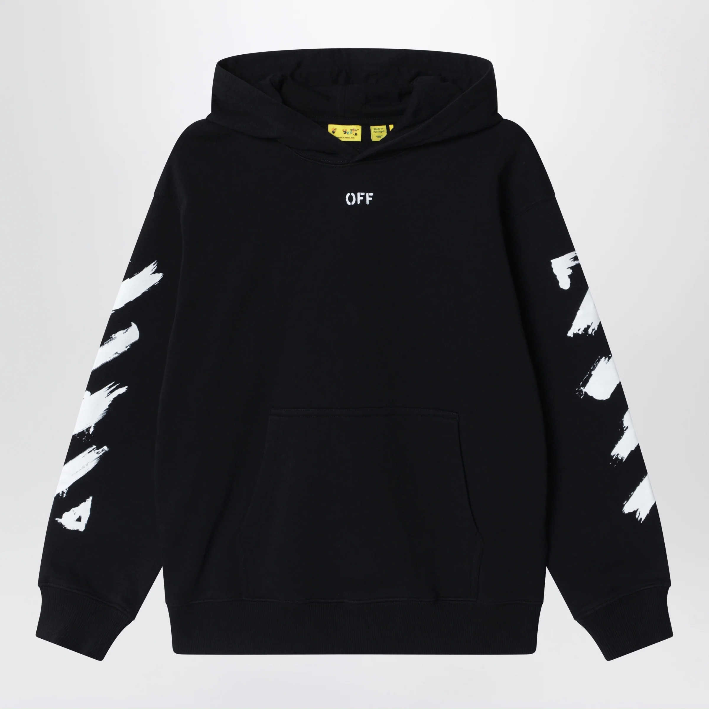 Off-White™ Black hoodie with OFF logo