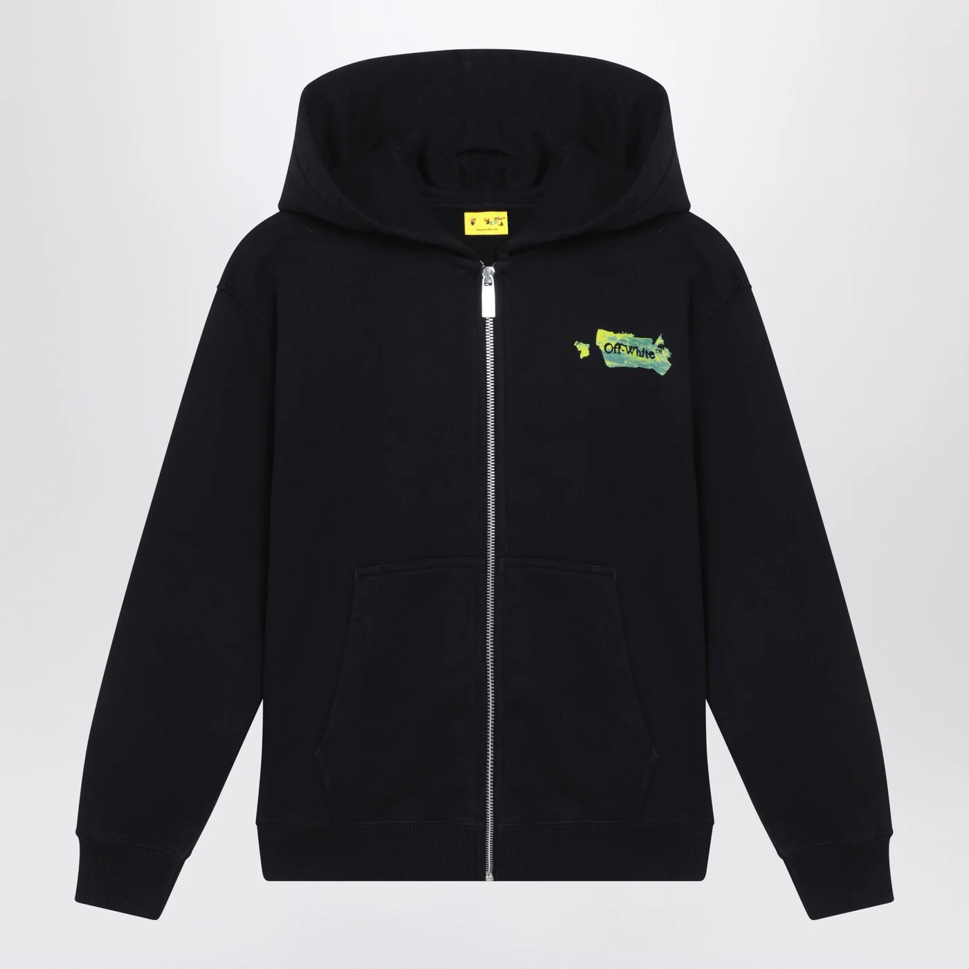 Off-White™ Black Arrow Acrylic zip sweatshirt